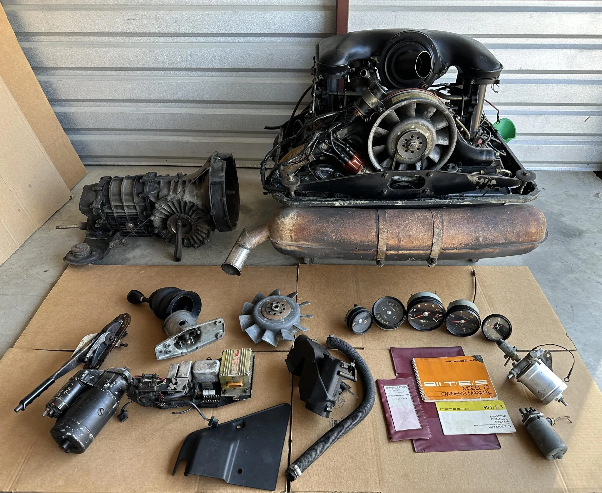 1973 Porsche 911S Type 911/53 Engine and Five-Speed Transaxle