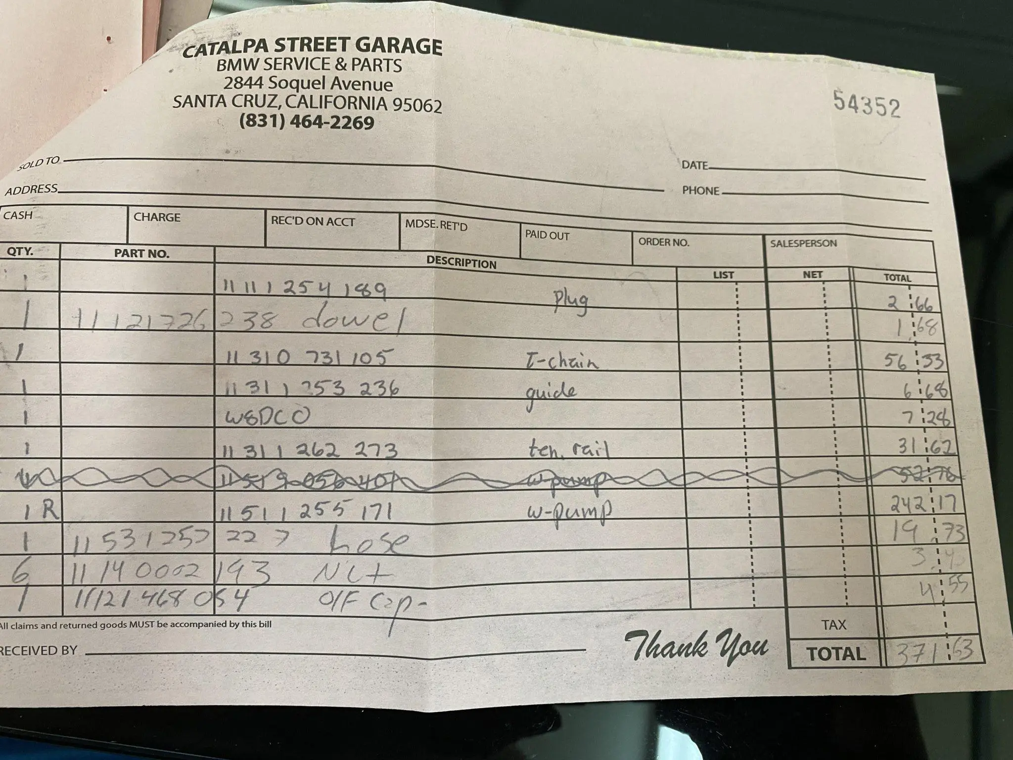 BMW M10 2.0L Engine - Image 6