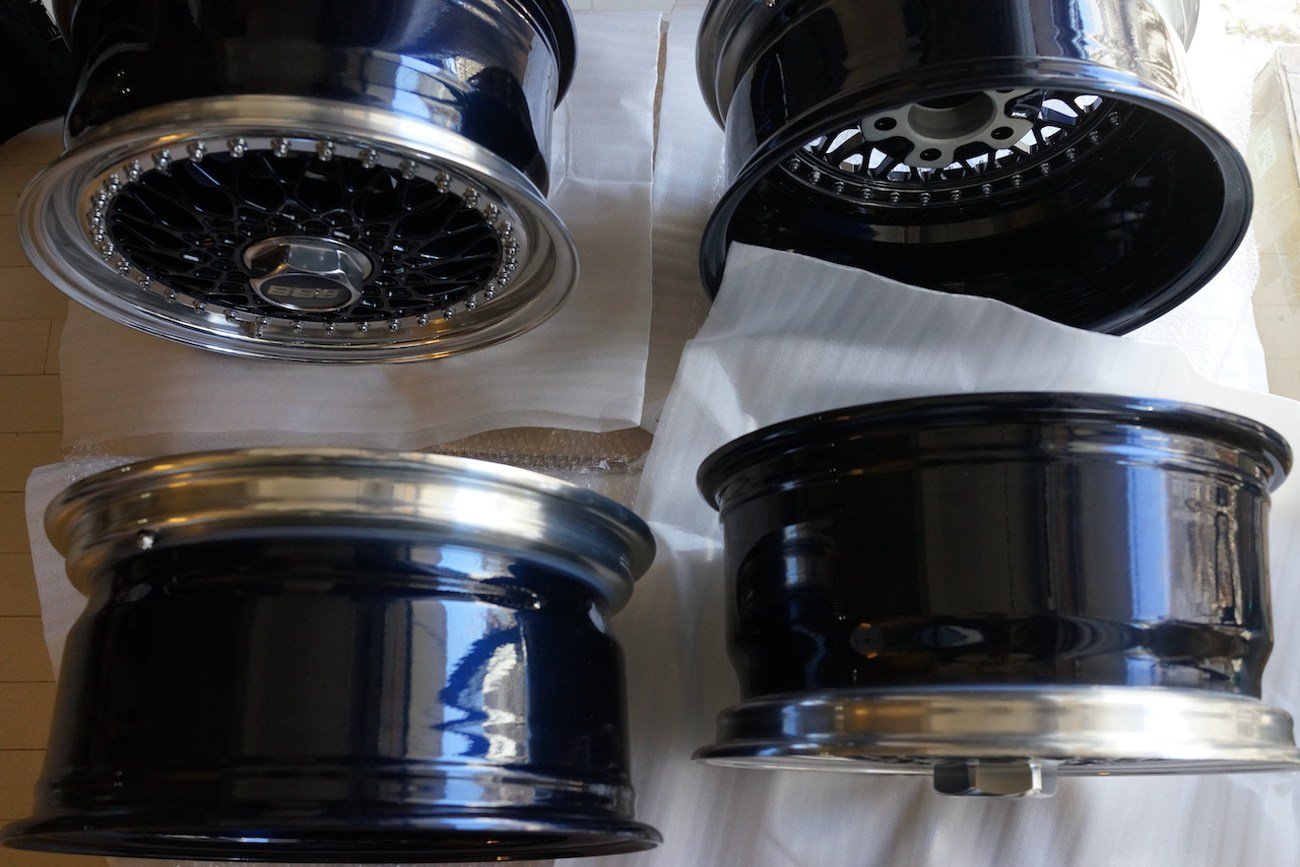 forged BBS RS317 three-piece wheels - Image 2