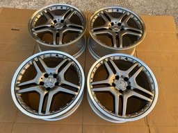 Staggered 18 R129 Silver Arrow Wheels - Image 13