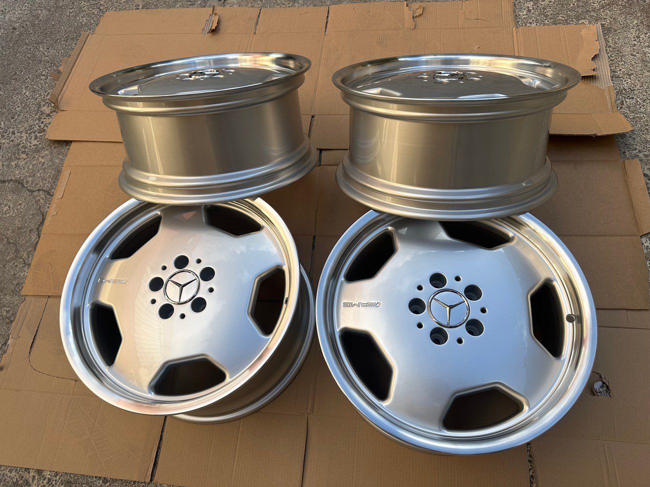 Staggered 18" AMG Aero II Monoblock wheels - Image 12