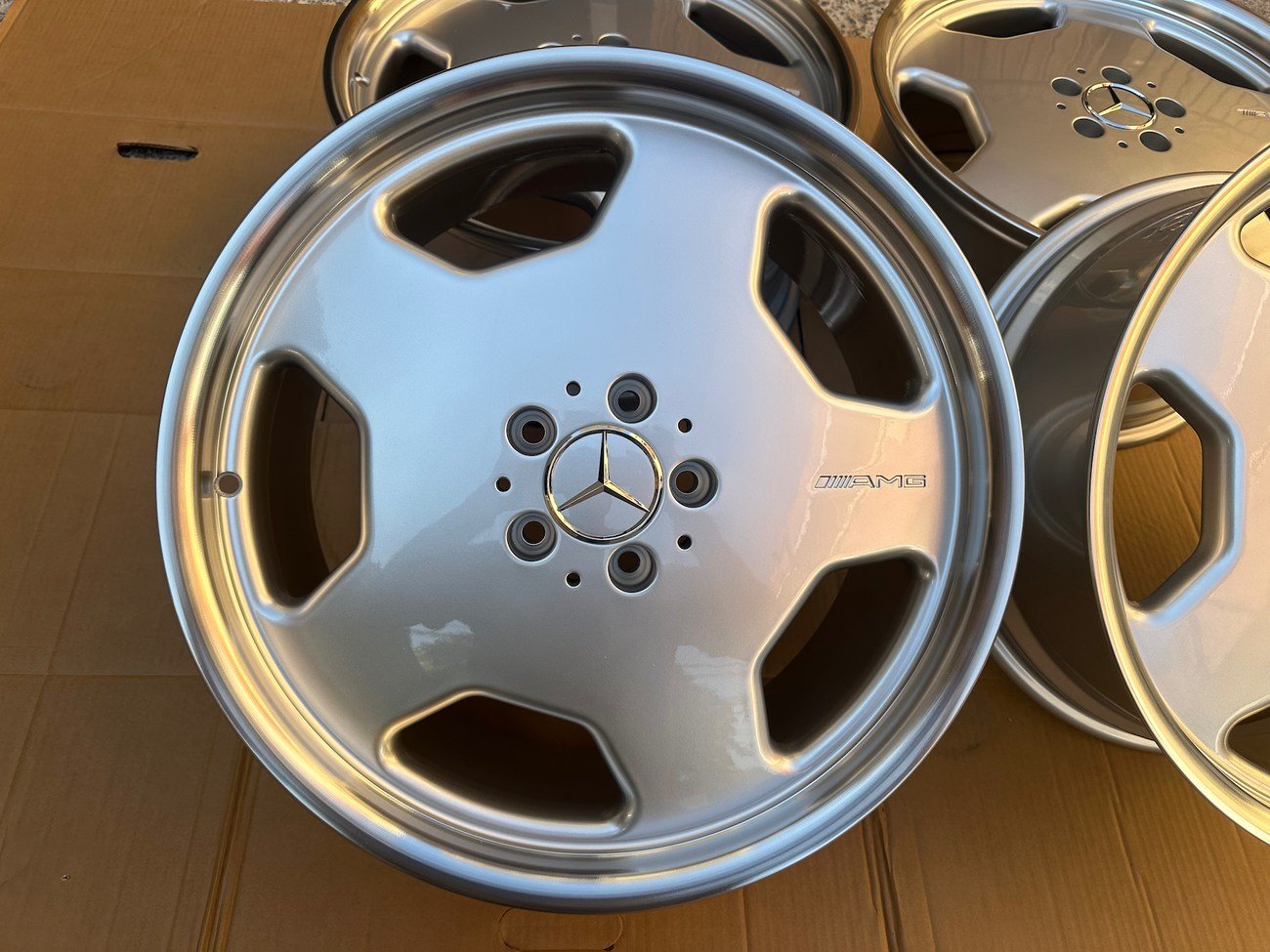 Staggered 19" AMG Aero II Monoblock Wheels for W140 - Image 9
