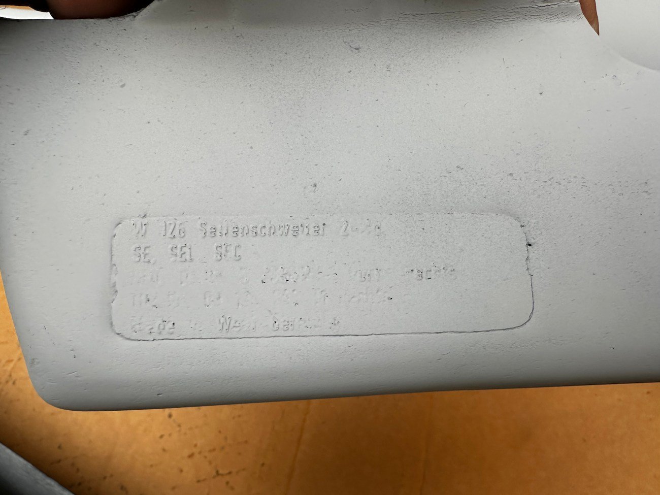 Pre-Merger Gen 2 AMG Body Kit for Euro C126 SEC (1986–1991) - Image 4