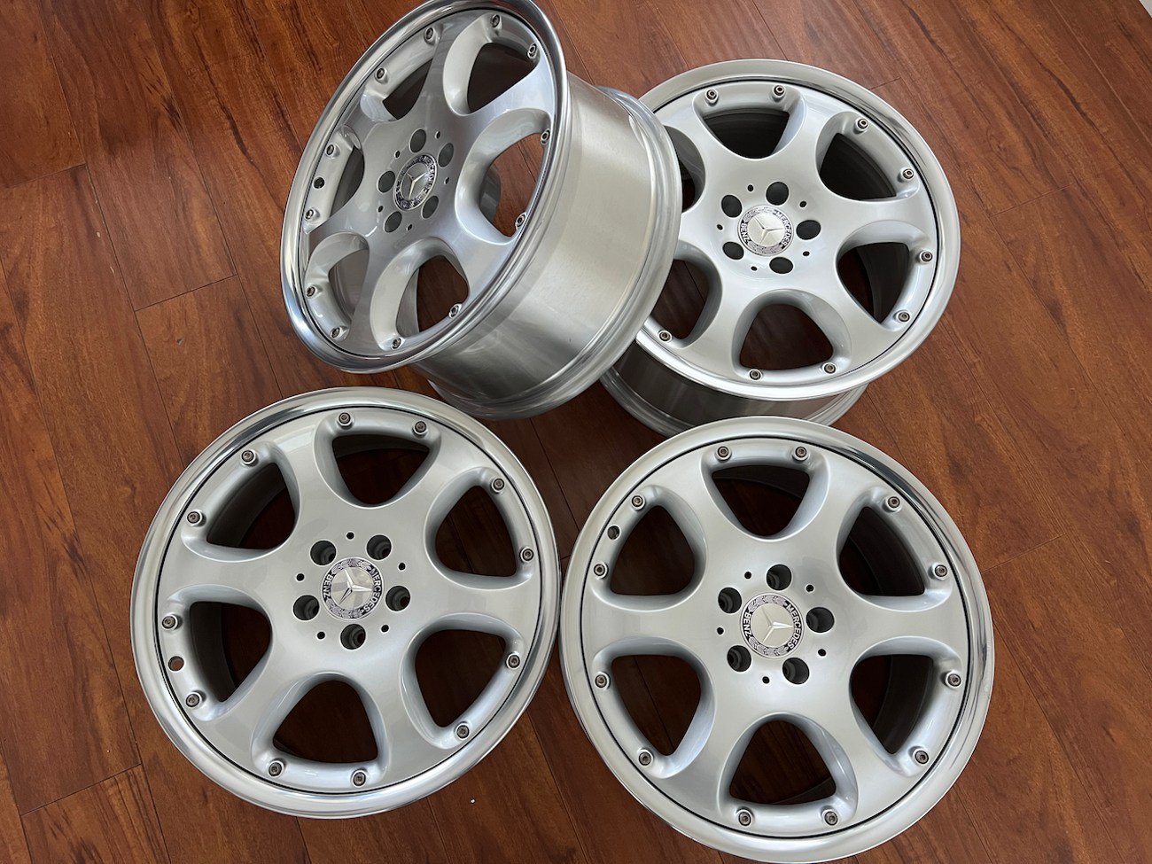Staggered 18 R129 Silver Arrow Wheels - Image 2