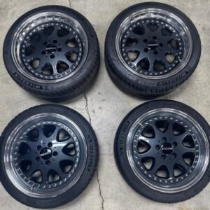 Staggered Brabus Monoblock III 3-piece 18″ wheels