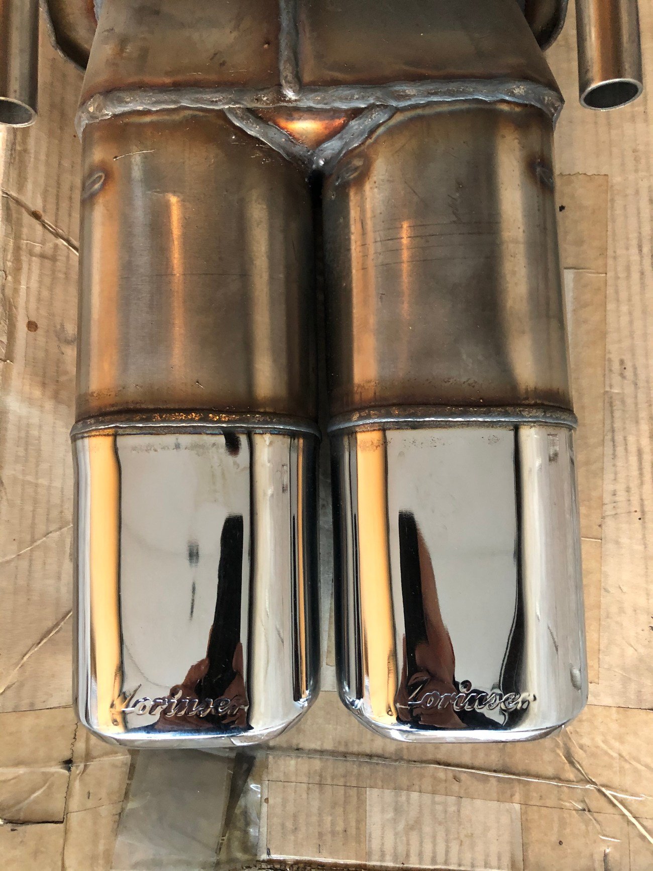 NOS Lorinser Exhaust for Mercedes-Benz W140 - Image 17