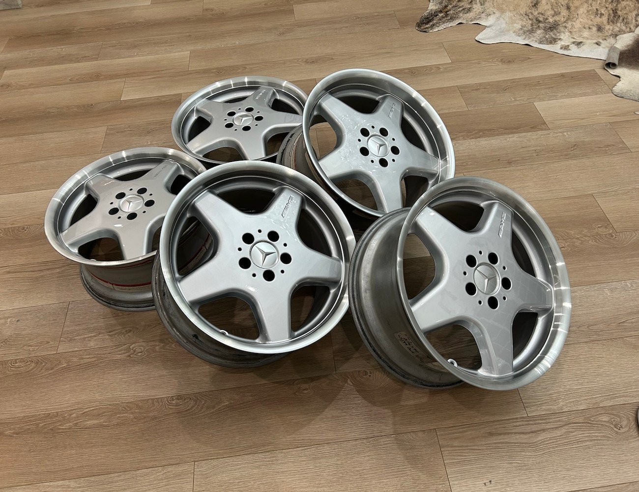 18″ AMG Monoblock Style I Sport Wheels - Set of 5