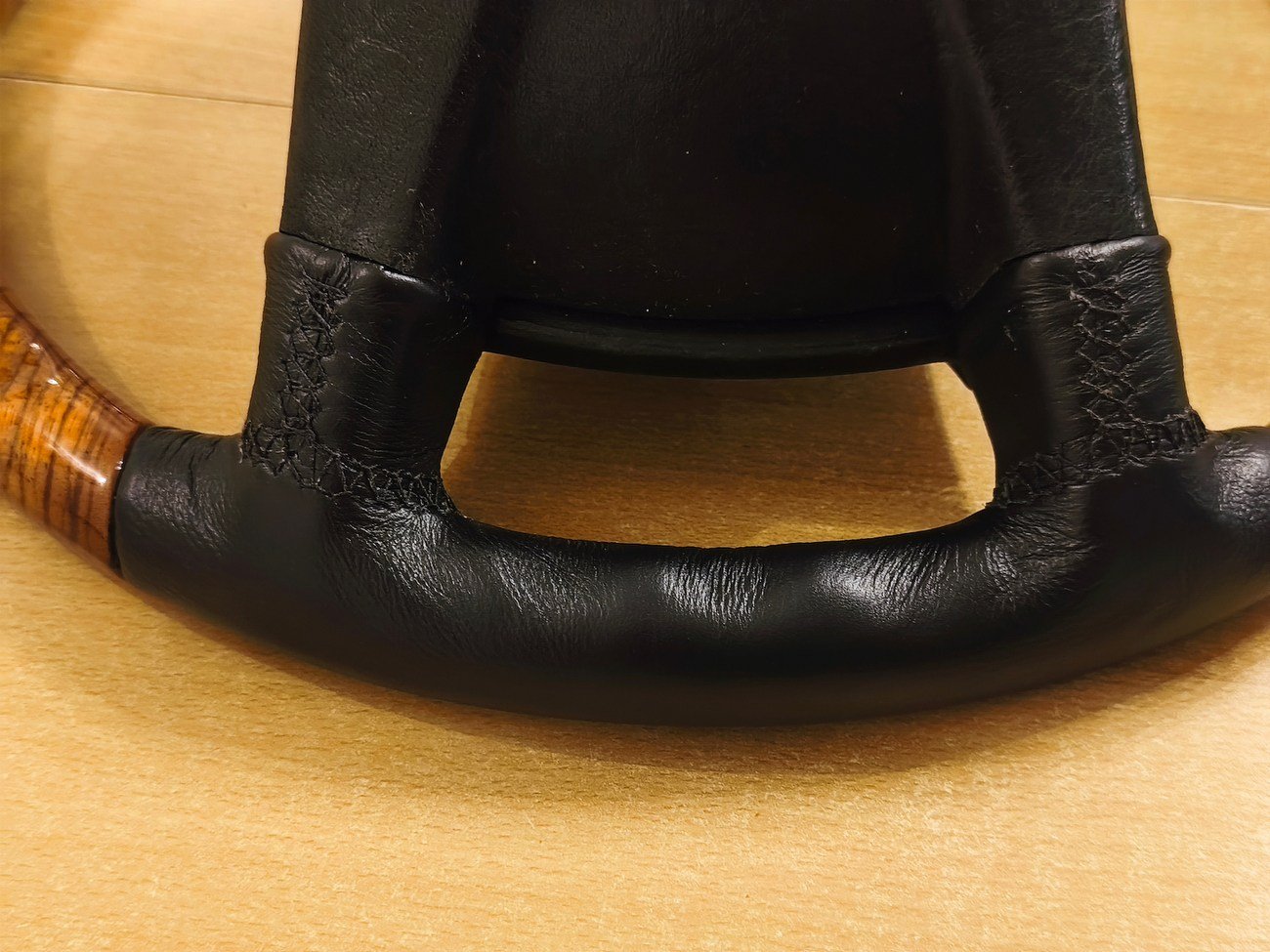 Petri W126 Zebrano Steering Wheel - Image 5