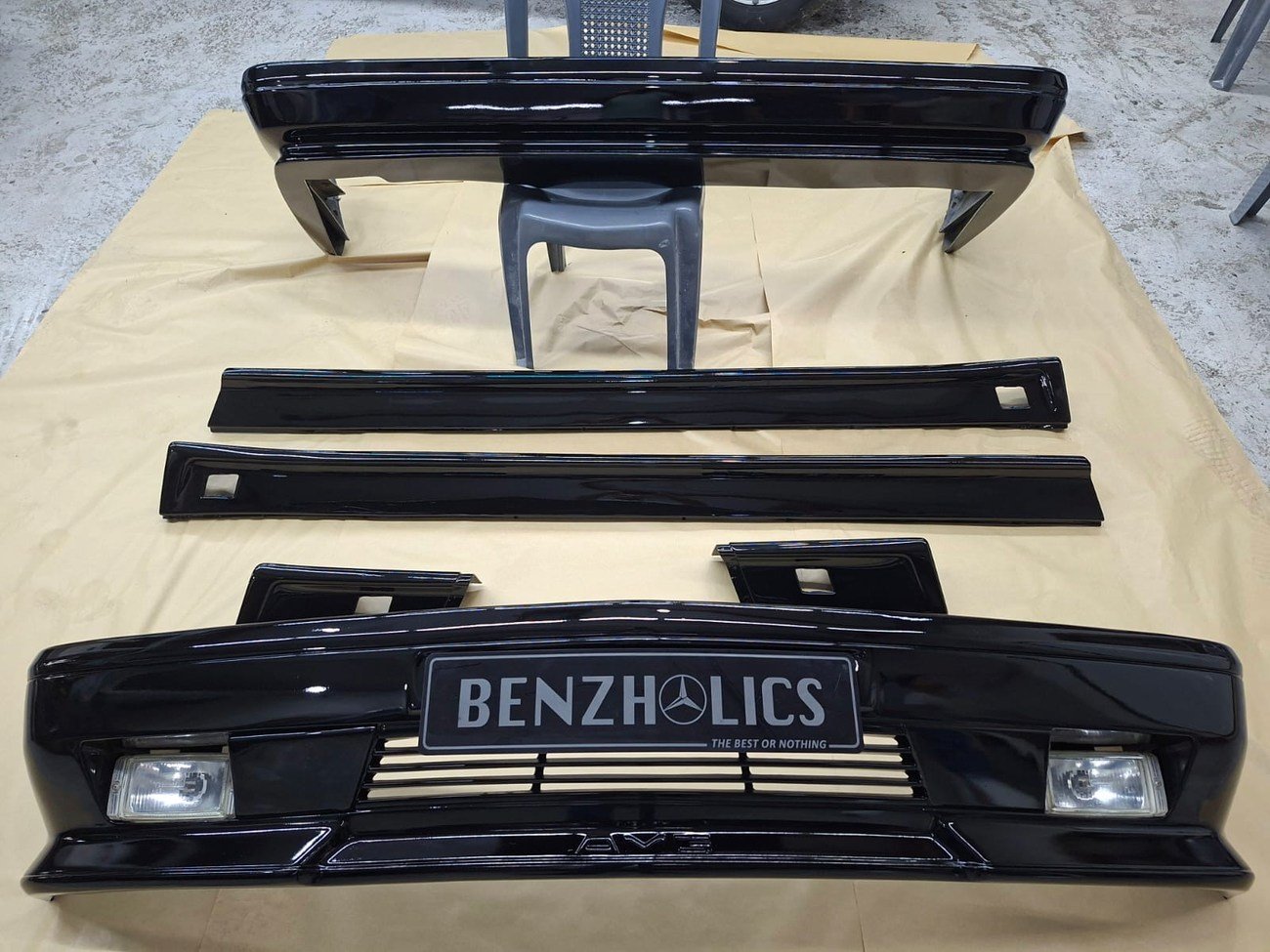 W126 Gen 2 Premerger AMG Body Kit - Image 22