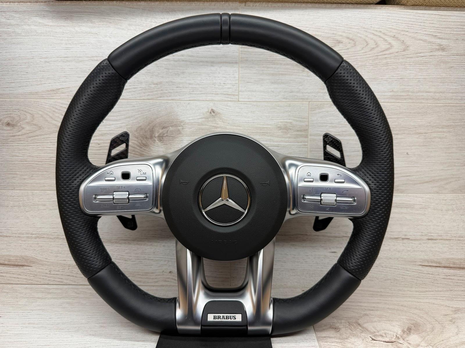 Mercedes AMG Brabus Alcantara Steering Wheel