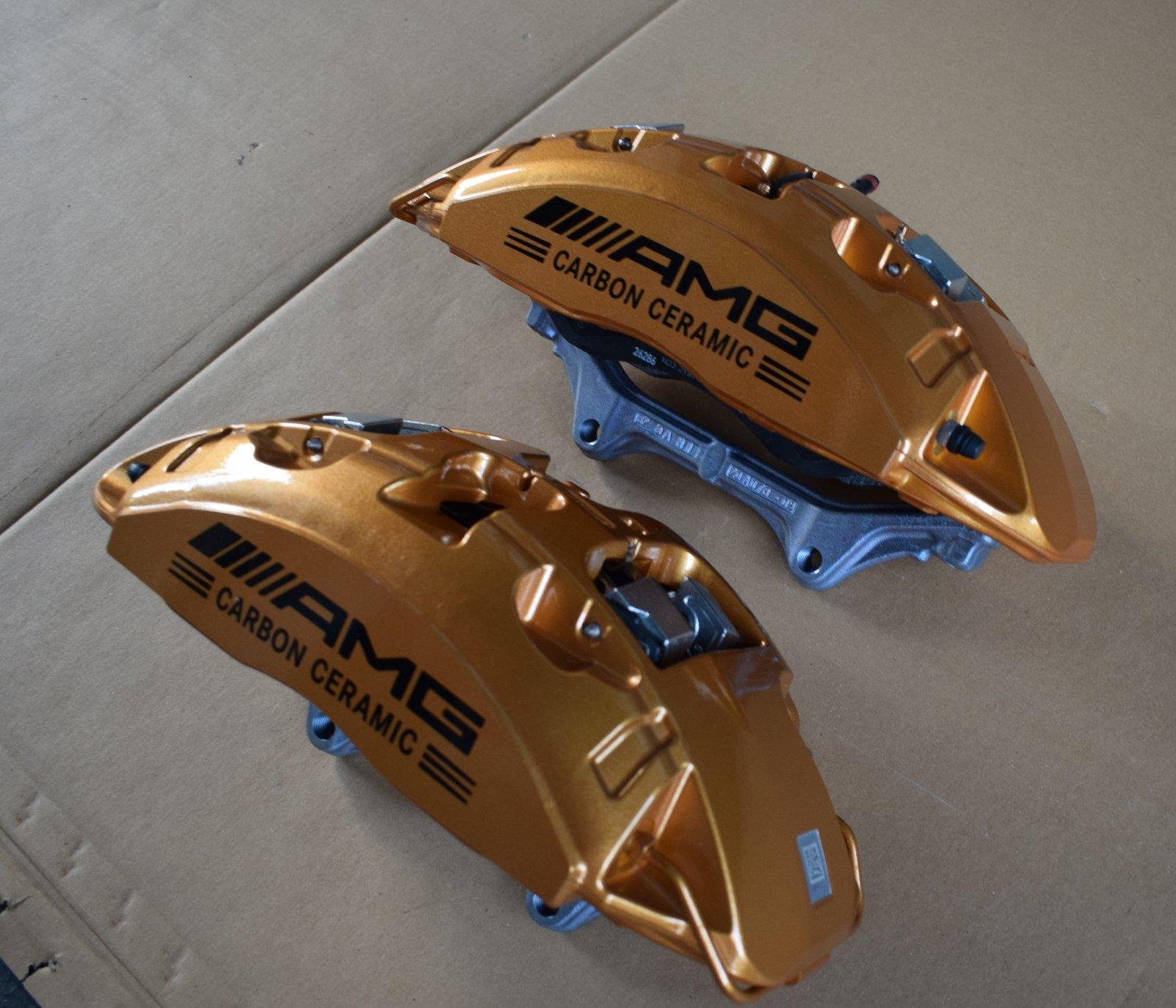 Original Mercedes W297 front brake set – OEM