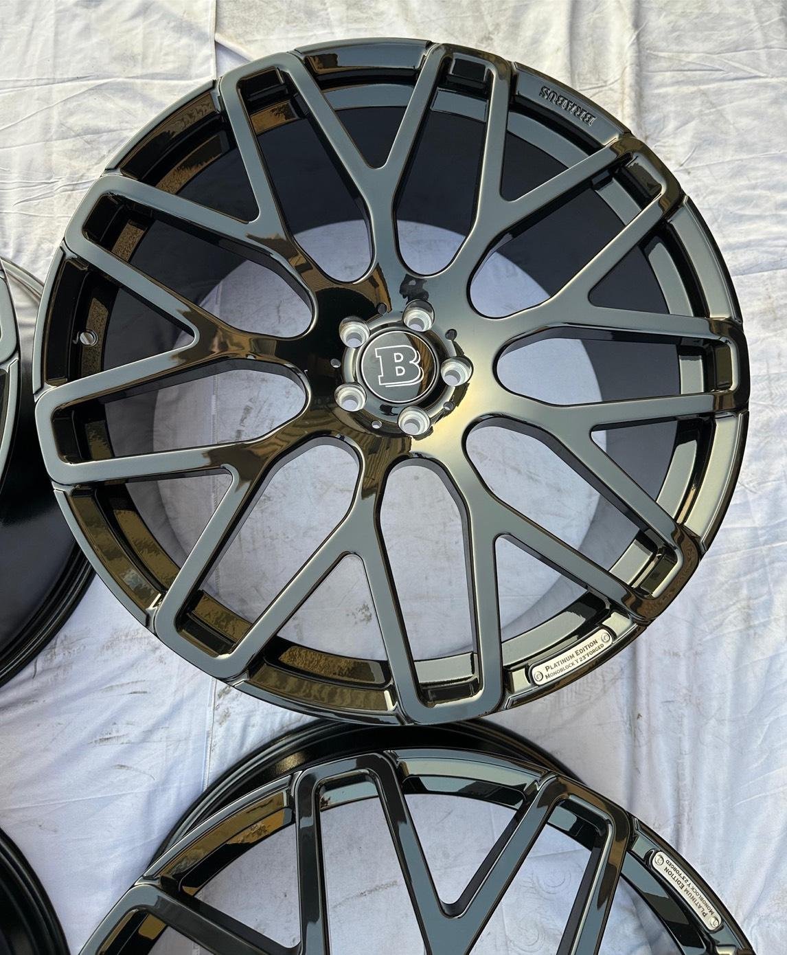 Original Brabus Monoblock Y Platinum 23-Inch Rim Set - Image 4