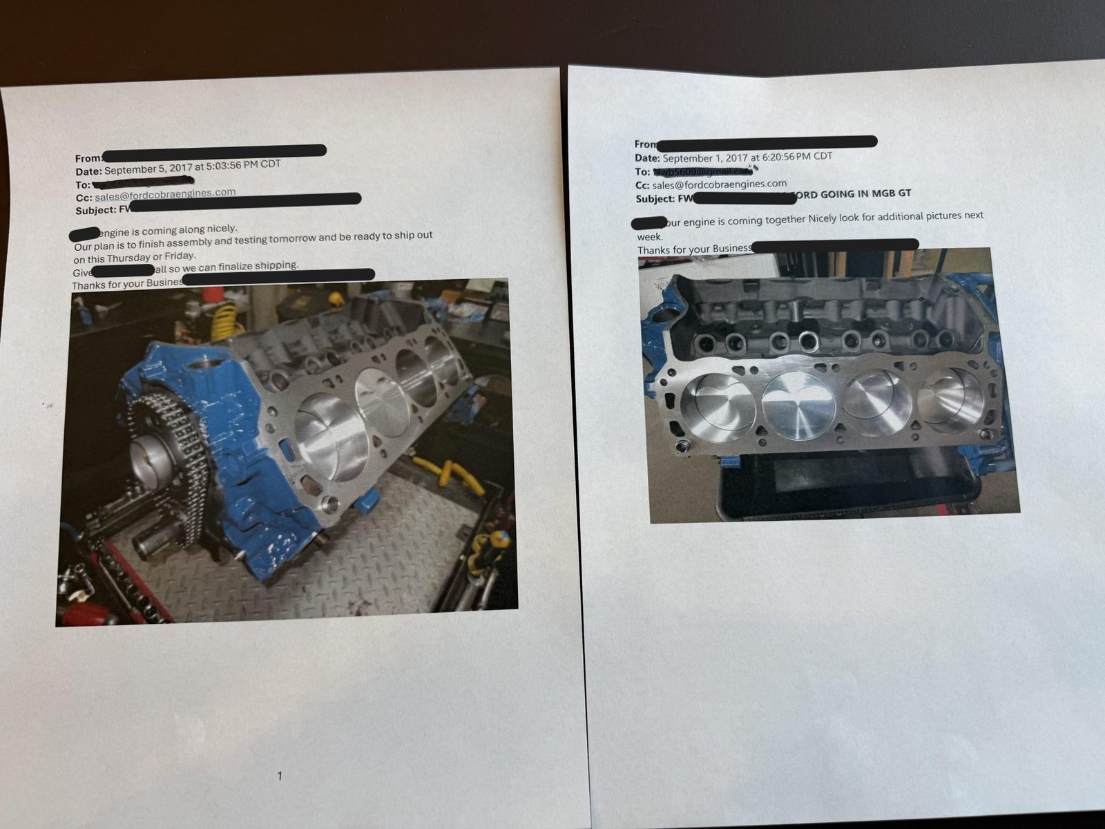 Ford 331ci Stroker V8 Engine / Jim Inglese Weber Eight-Stack & Tremec T5Z Transmission - Image 15