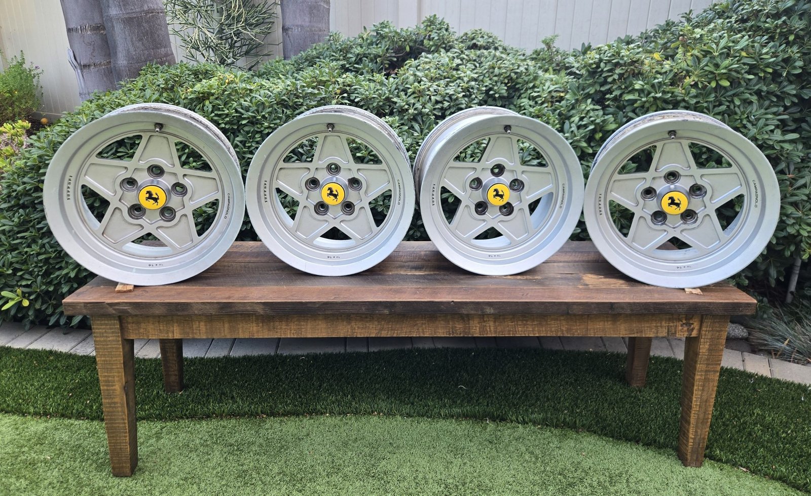 14×7.5″ Campagnolo Wheels for Ferrari 308