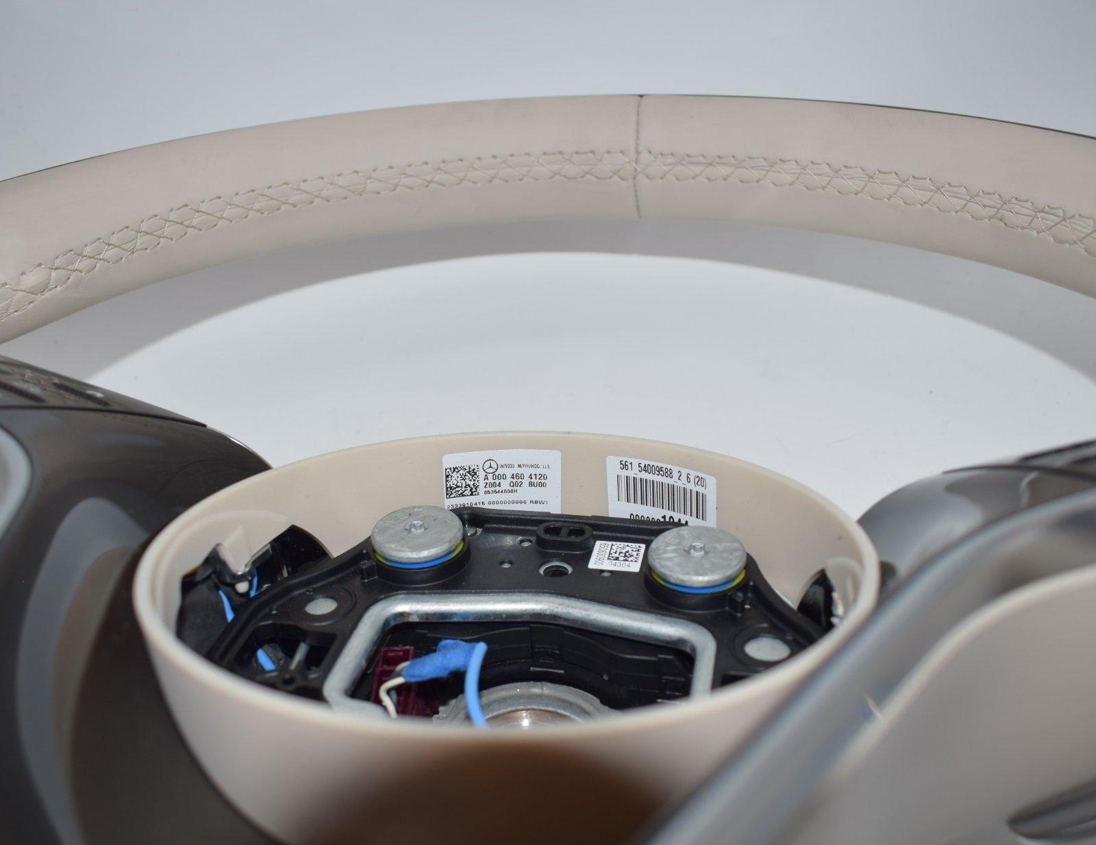 Mercedes Maybach W223 Wooden Steering Wheel - Image 3