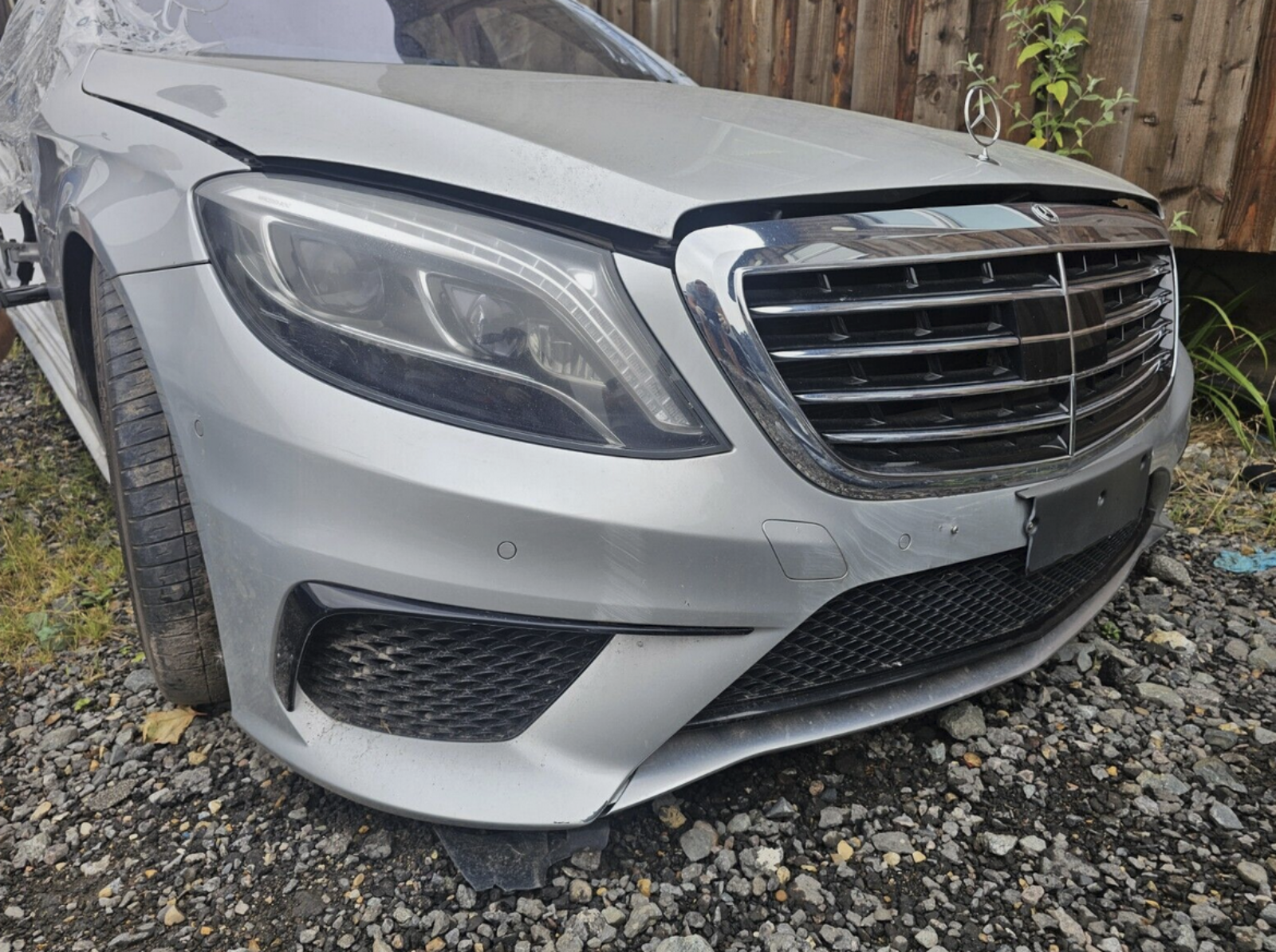 Mercedes W222 S63 AMG Front Package — Bumper, Bonnet, Fender & Radiators