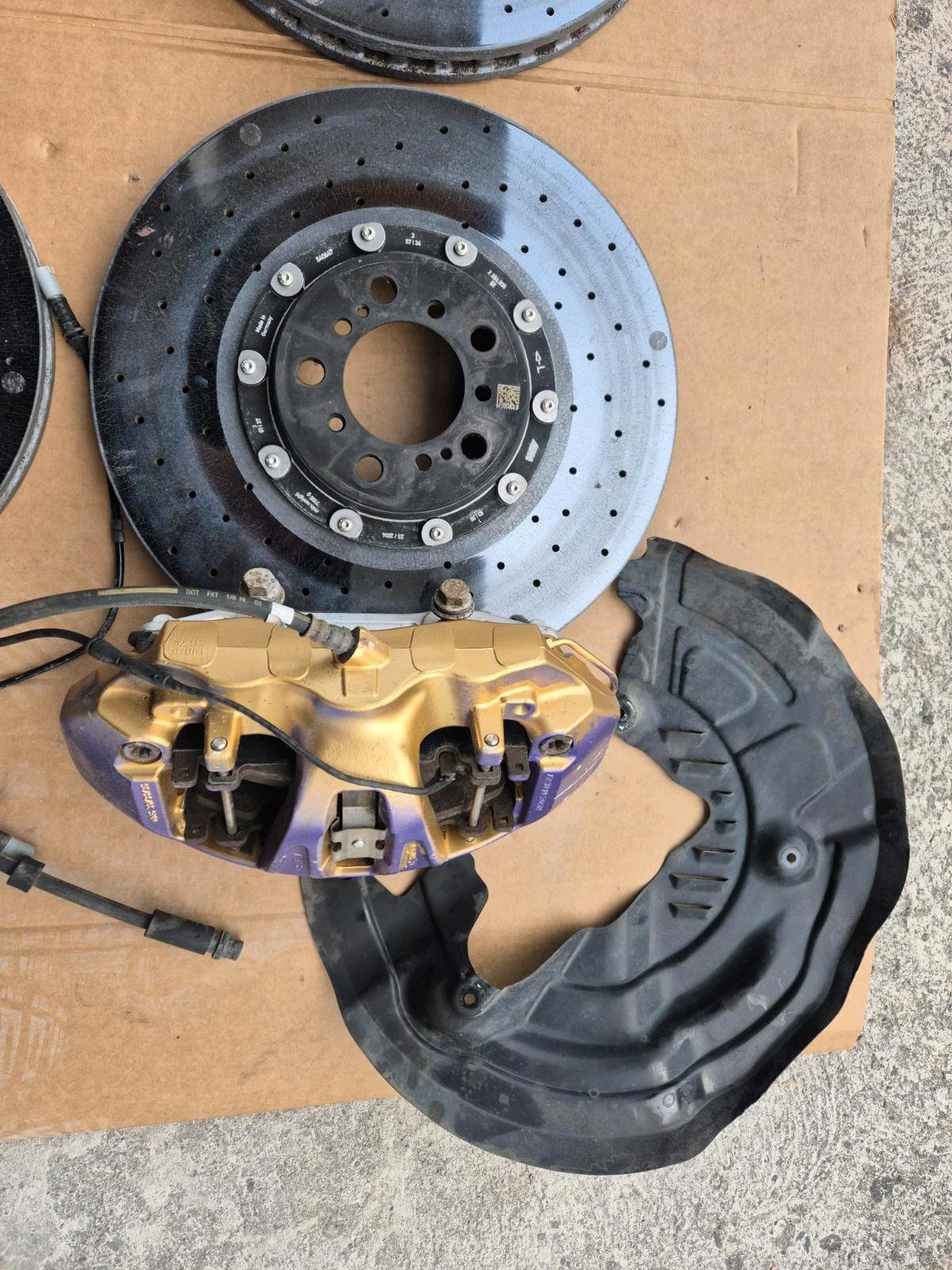 BMW F80/F82/M2 Competition Ceramic Brake System — Complete Discs, Pads, Calipers - Image 2