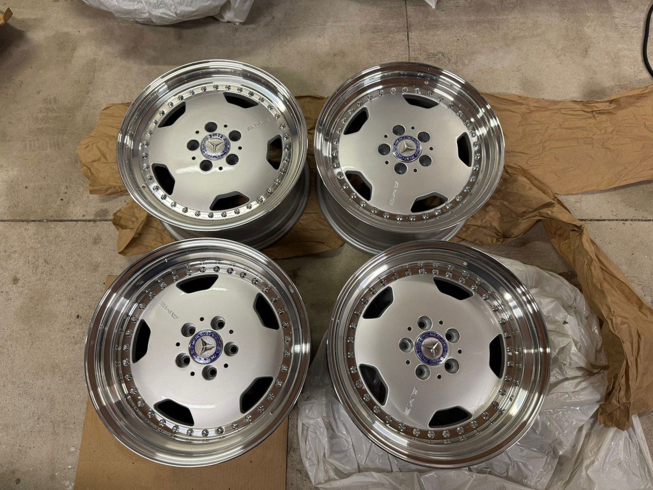 Staggered 3-Piece 17″ AMG Aero III Wheels by O.Z. Racing - Image 12