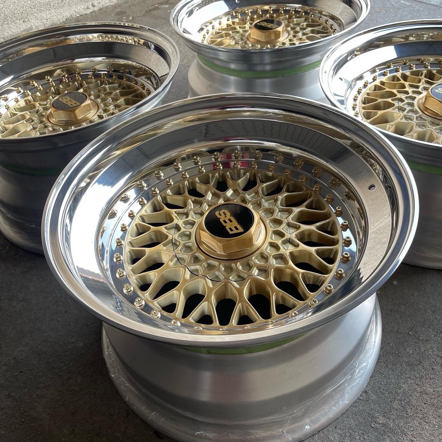 Original BBS RS 023 3-Piece Wheels - Image 9