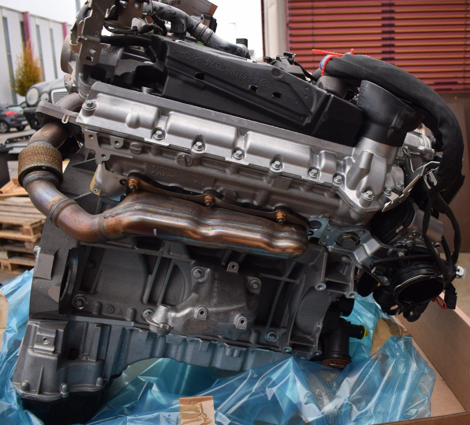 Mercedes-Benz OM642.826 Diesel Engine / Mercedes Engine 642.886 OM642.826 G Class w463 w166 GLE g350 - Image 4