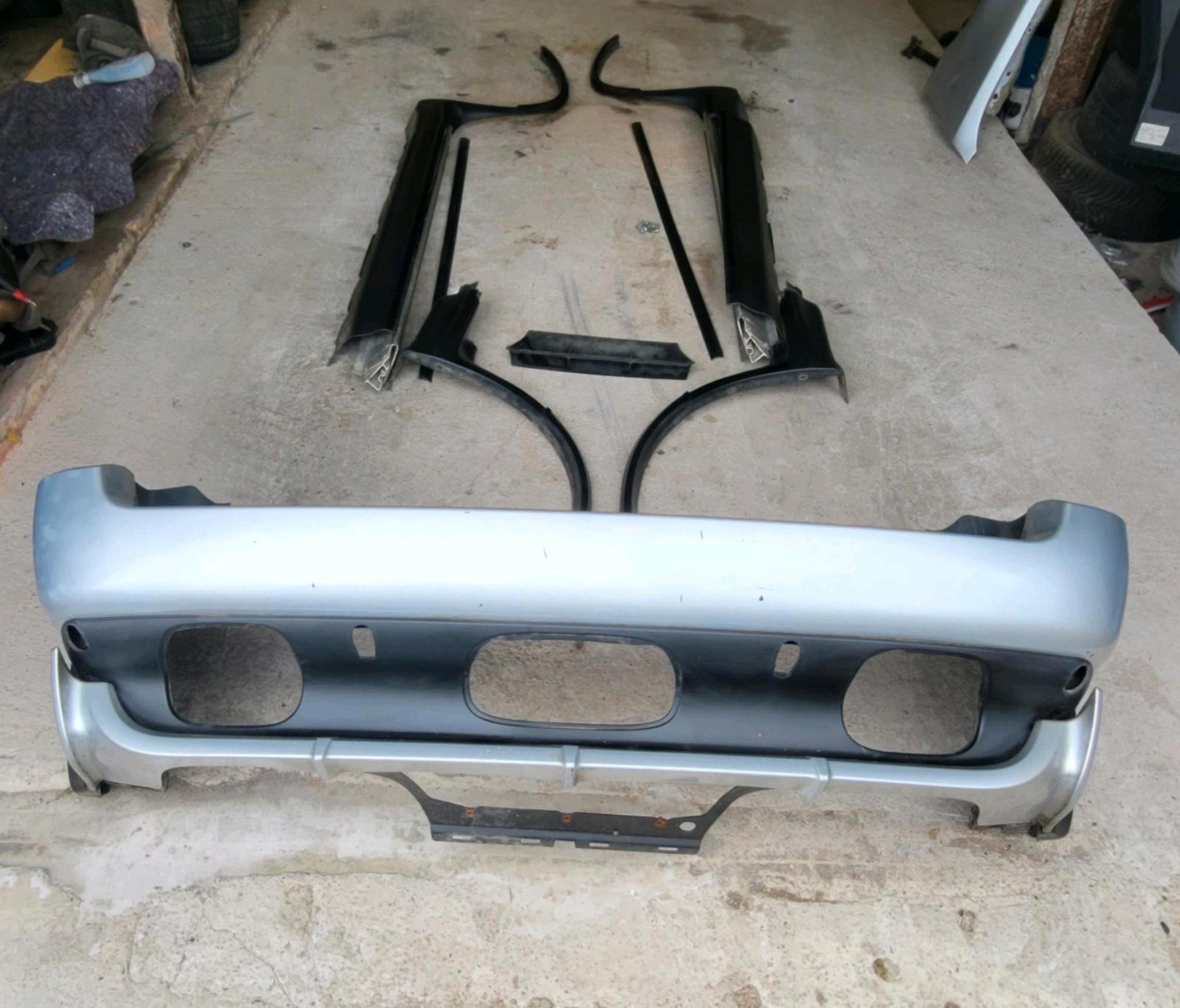 BMW OEM widening bodykit