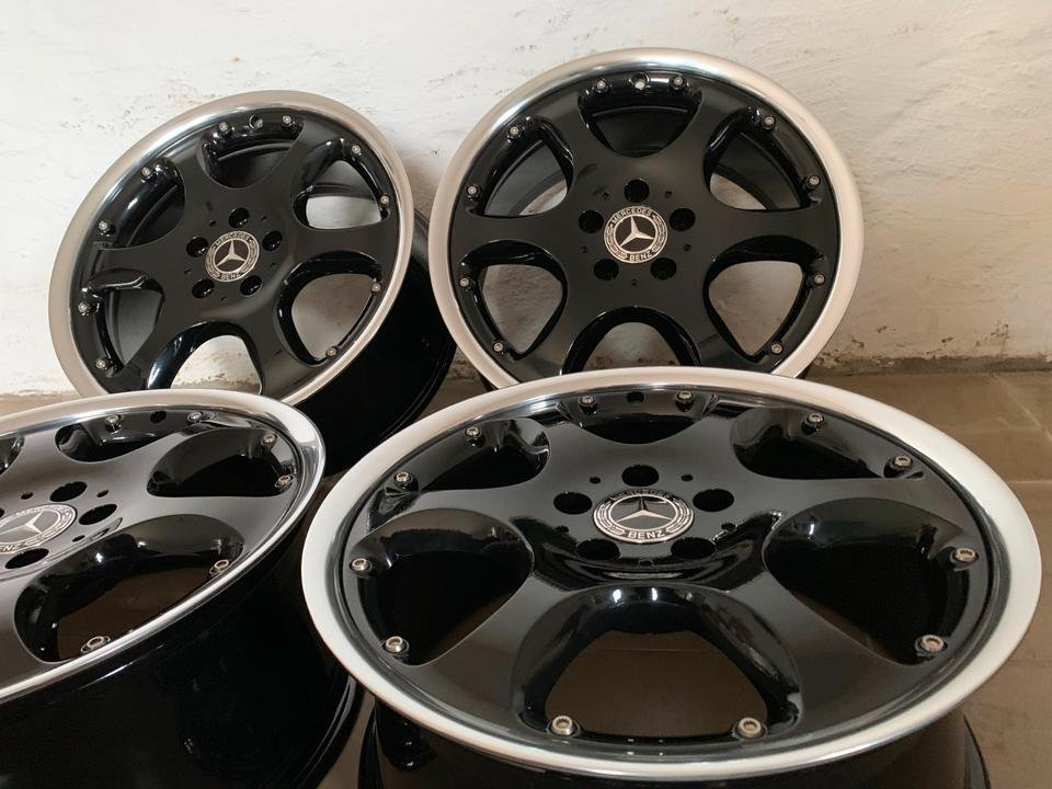 Genuine Mercedes 18 Albireo Silver Arrow Alloy Wheels
