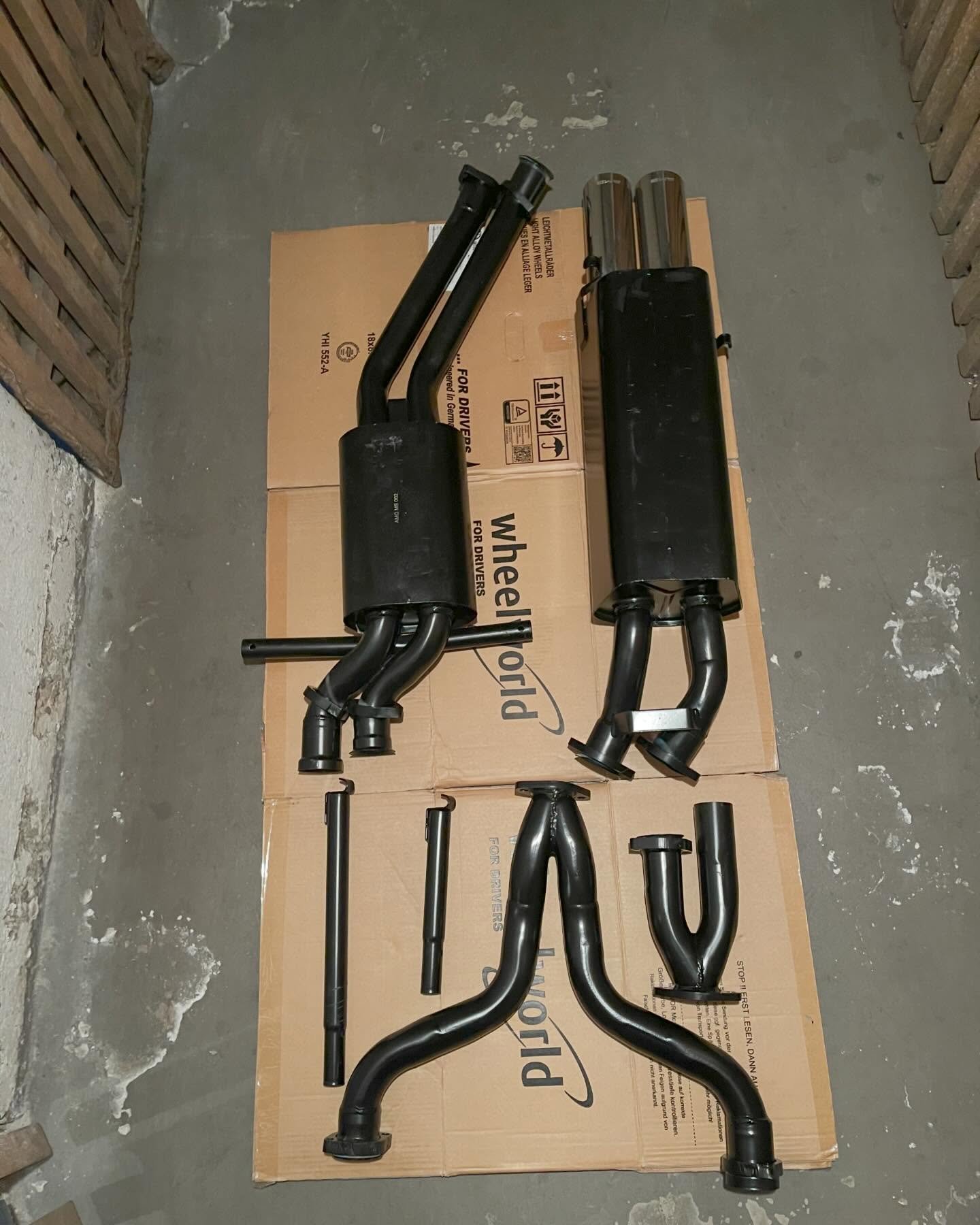 Complete Exhaust System Kit for Mercedes-Benz W126 & C126