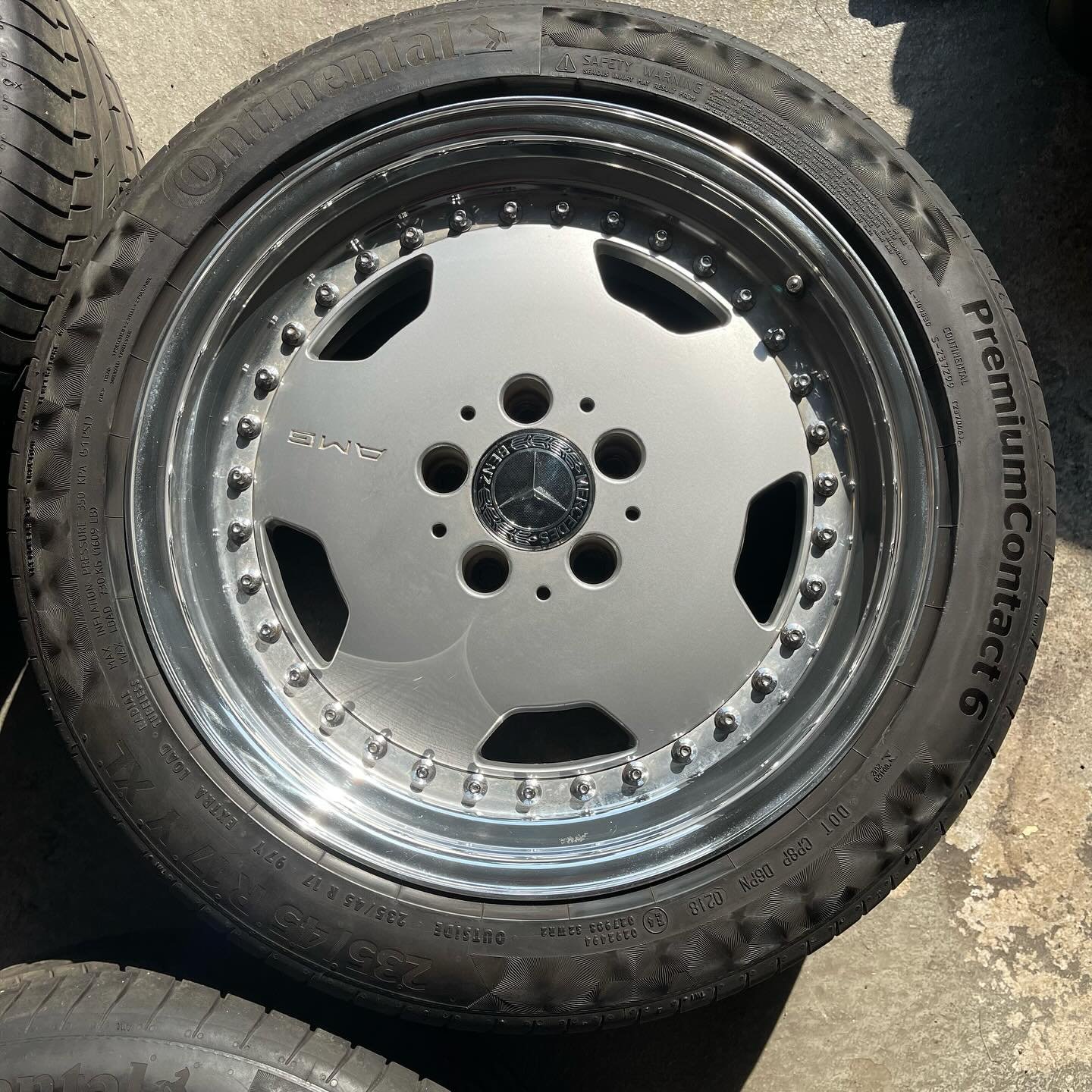 Genuine AMG Aero III 3-Piece Staggered Wheels - Image 3