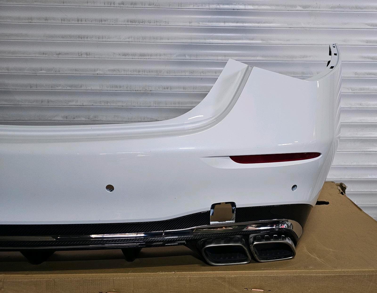 Mercedes S63 AMG Rear Bumper – W223 – Carbon Diffuser - Image 5