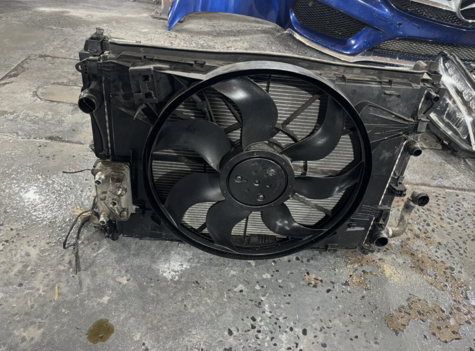 Mercedes W205 AMG Front Package — Bumper, Headlights & Radiator - Image 2