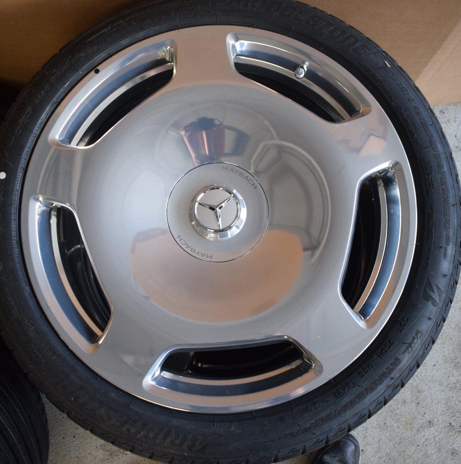 Mercedes W223 S-Class 20-inch wheels – OEM - Image 2