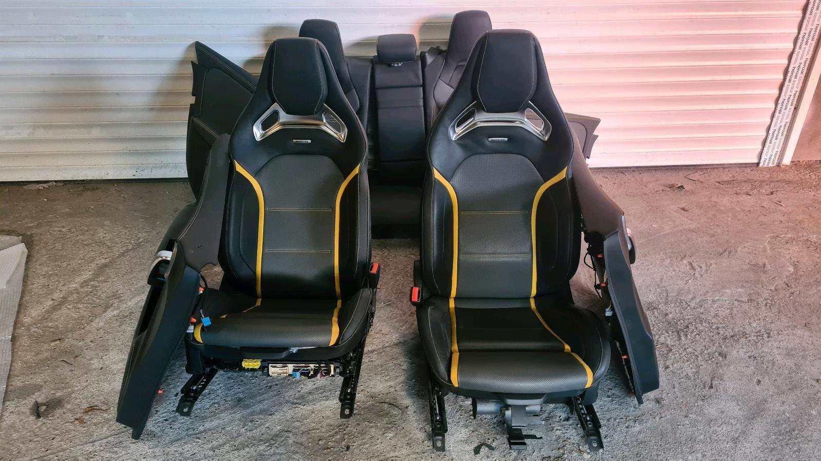 Mercedes A45 AMG Bucket Seats Interior Set – W177 – Complete – Good Condition