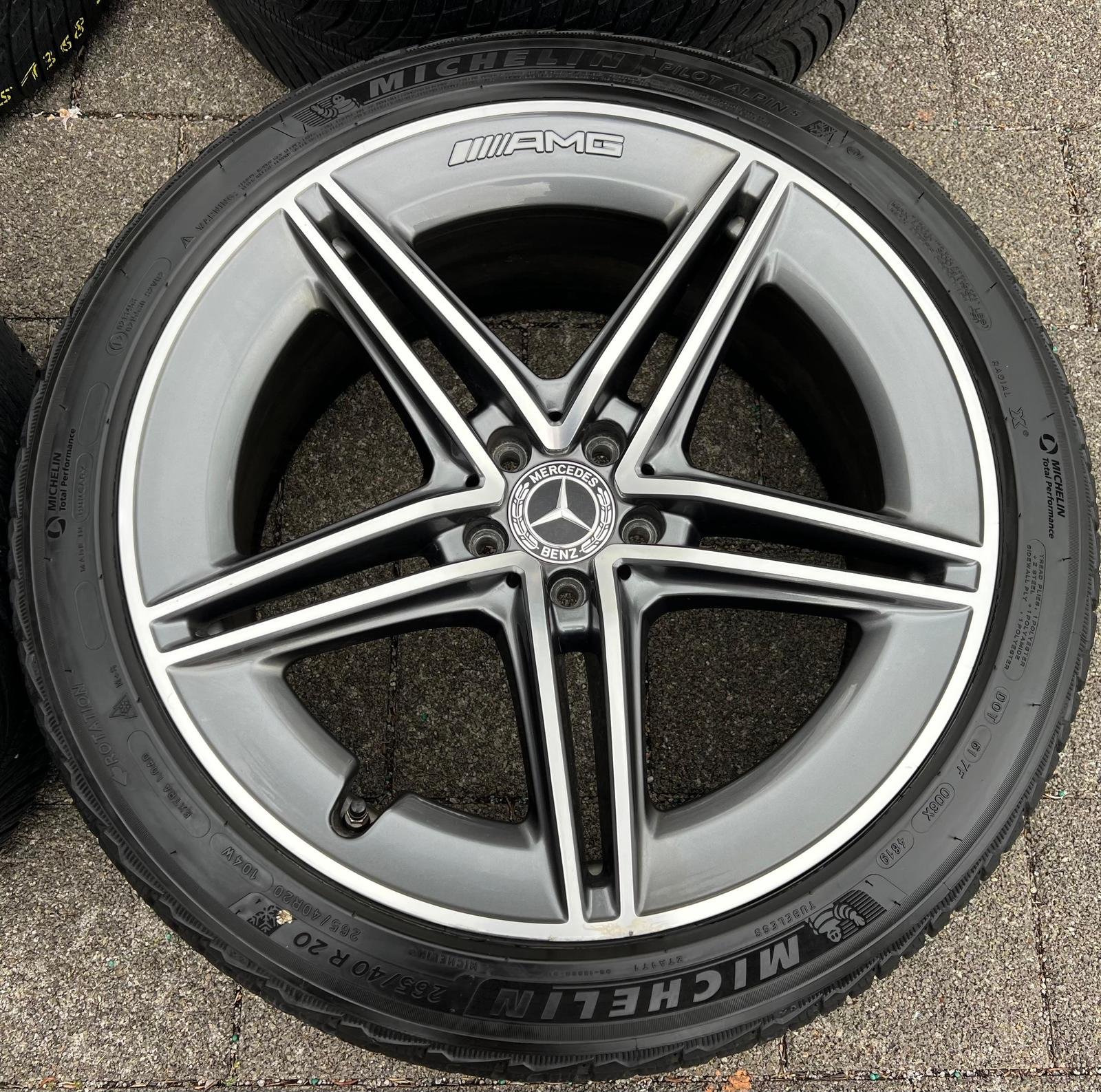 Mercedes-Benz AMG GT X290 20-inch Winter Wheels - Image 8