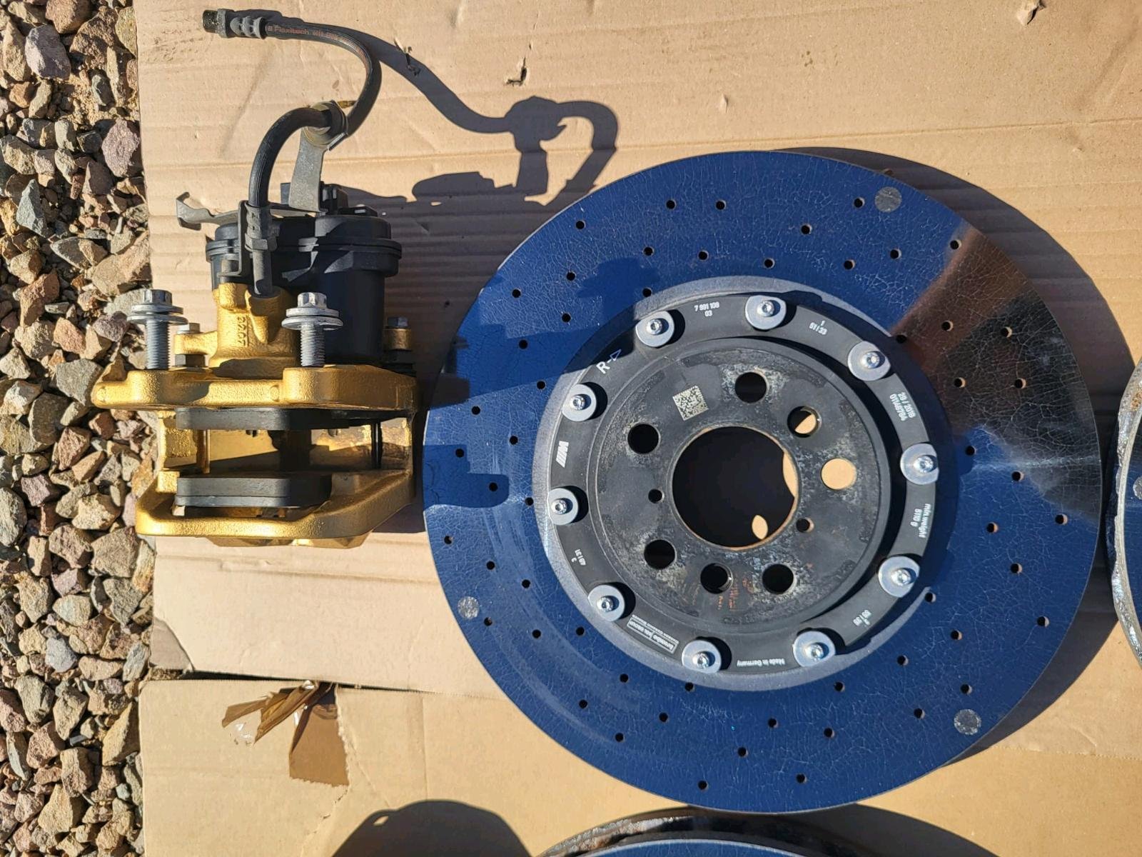 OEM BMW M Carbon Ceramic Brake Kit - Image 6