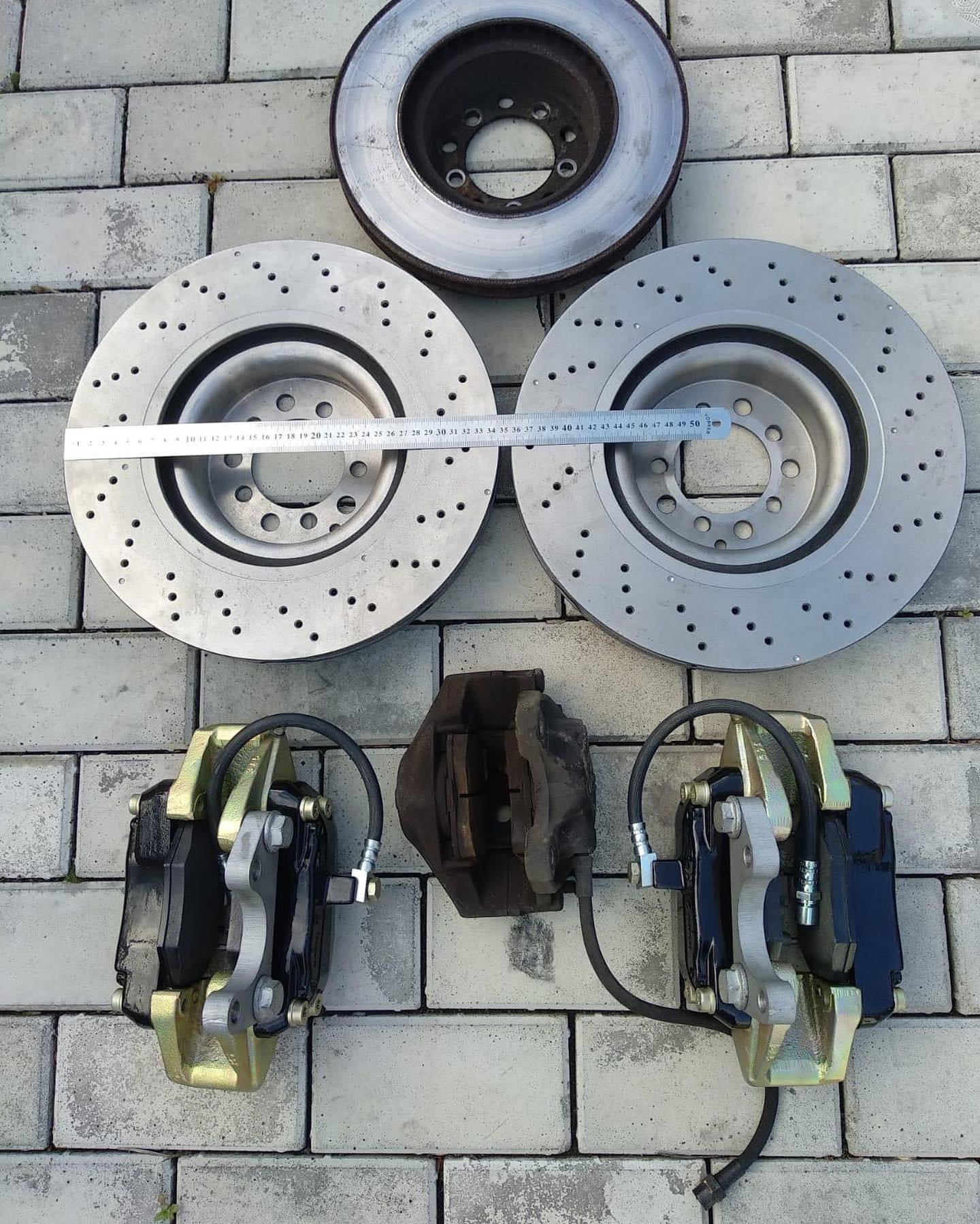 NOS Full Brake System for Mercedes-Benz W126