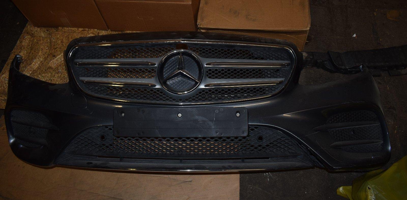Original Mercedes W213 E-Class AMG Line Bumper - Image 4