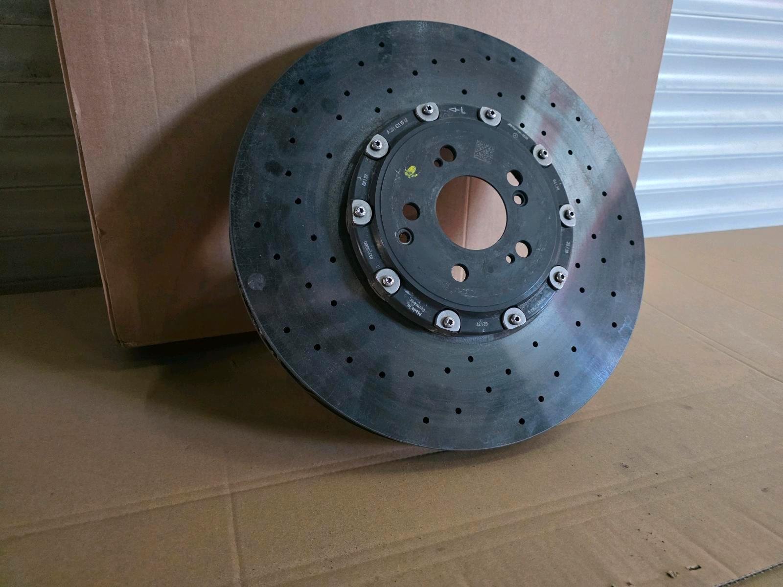 Mercedes 63 AMG Ceramic Brake Disc Set - Image 2