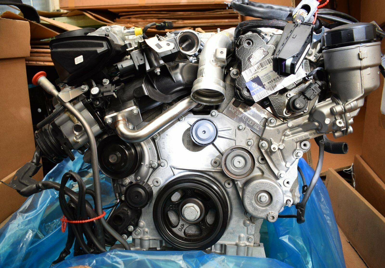 Original Mercedes R-Class 300 Engine 642.950 V6 — 265 hp — New / 2011 - Image 3