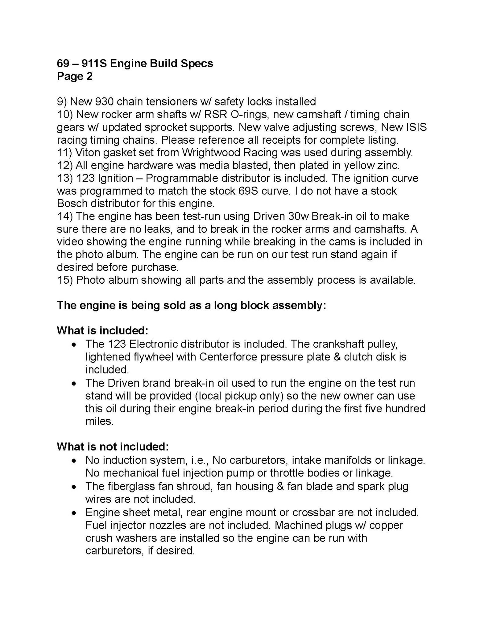 Porsche 911S Type 901/10 2.0L Flat-Six Engine - Image 16