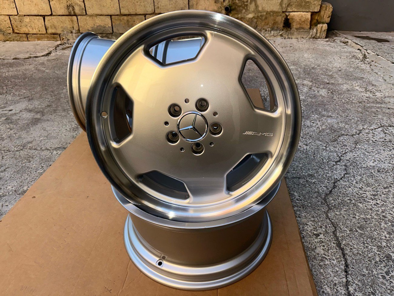 W140 18″ AMG Aero II Monoblock Wheels - Image 6