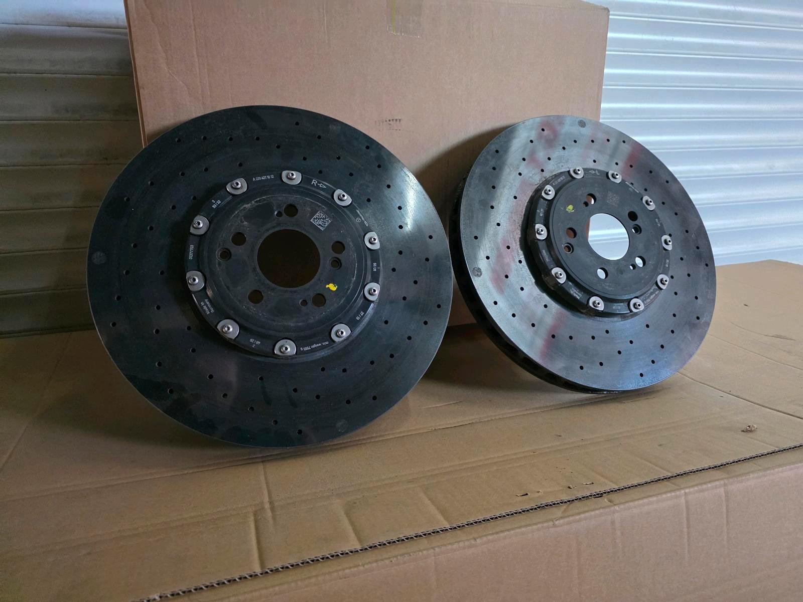 Mercedes 63 AMG Ceramic Brake Disc Set - Image 3