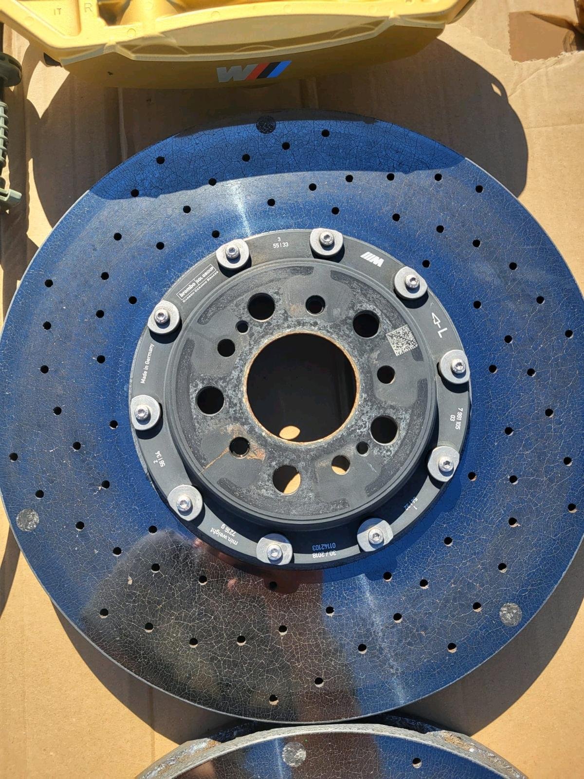 OEM BMW M Carbon Ceramic Brake Kit - Image 3