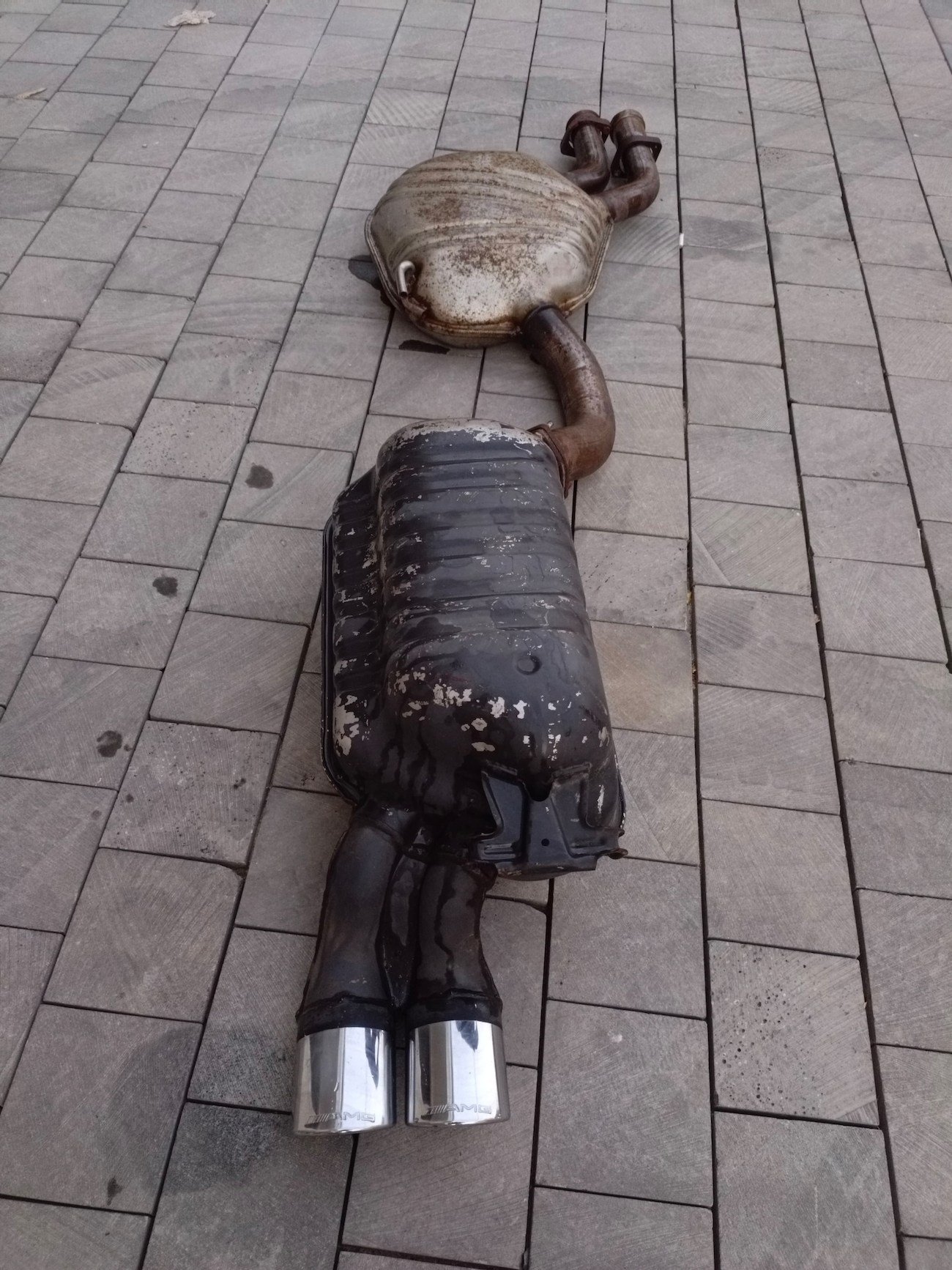 Premerger AMG R129 Exhaust System