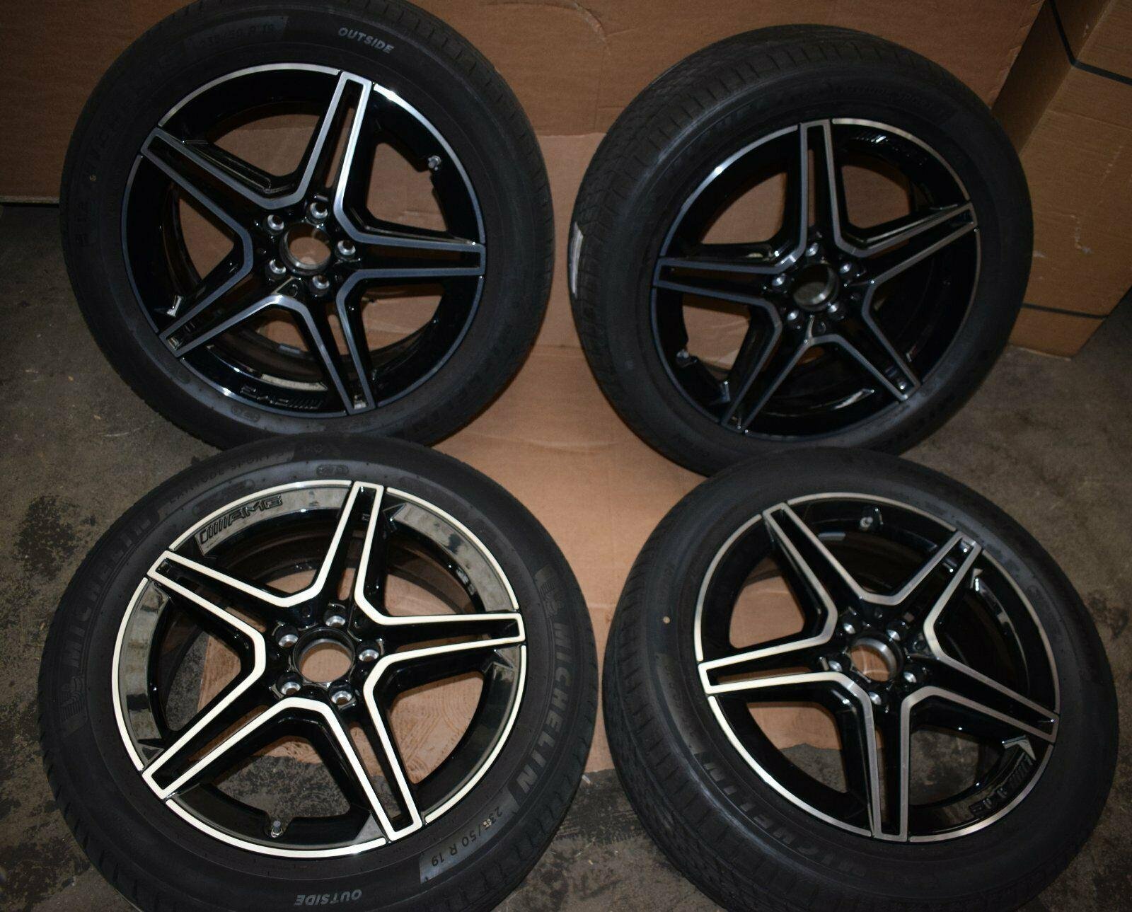 Original Mercedes w247 B-Class AMG Wheels Set