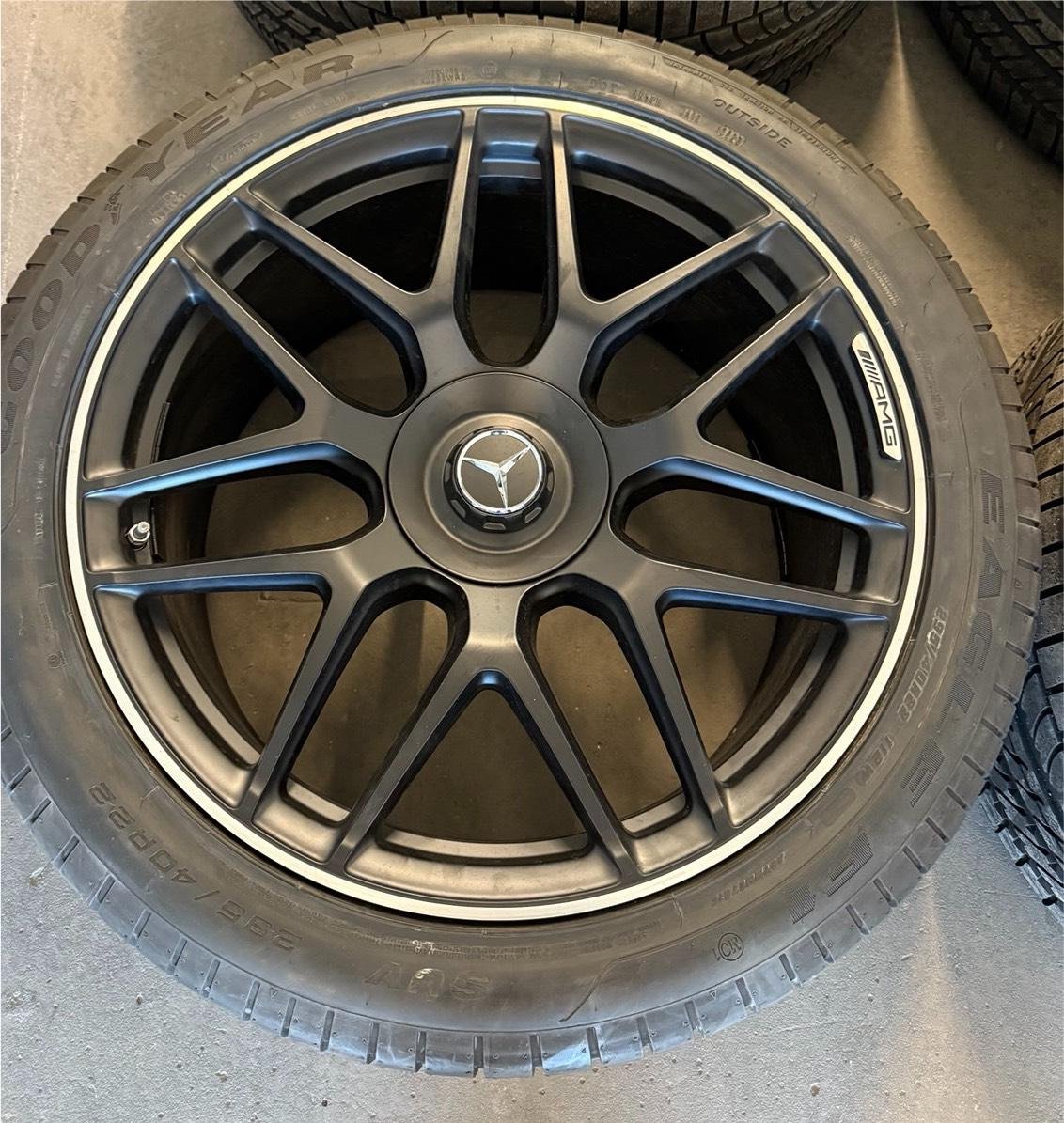 Mercedes G63 AMG 22 inch wheels / Cross-Spoke Wheel Set - Image 4