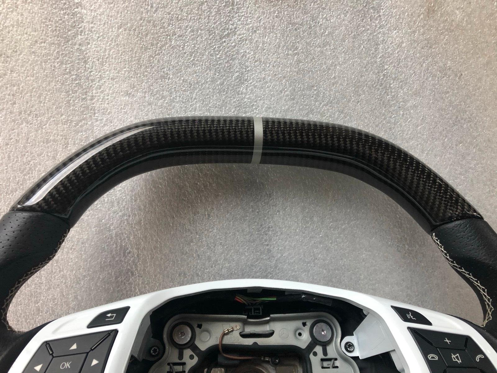 carbon steering wheel W204 for sale — Designo Style - Image 2