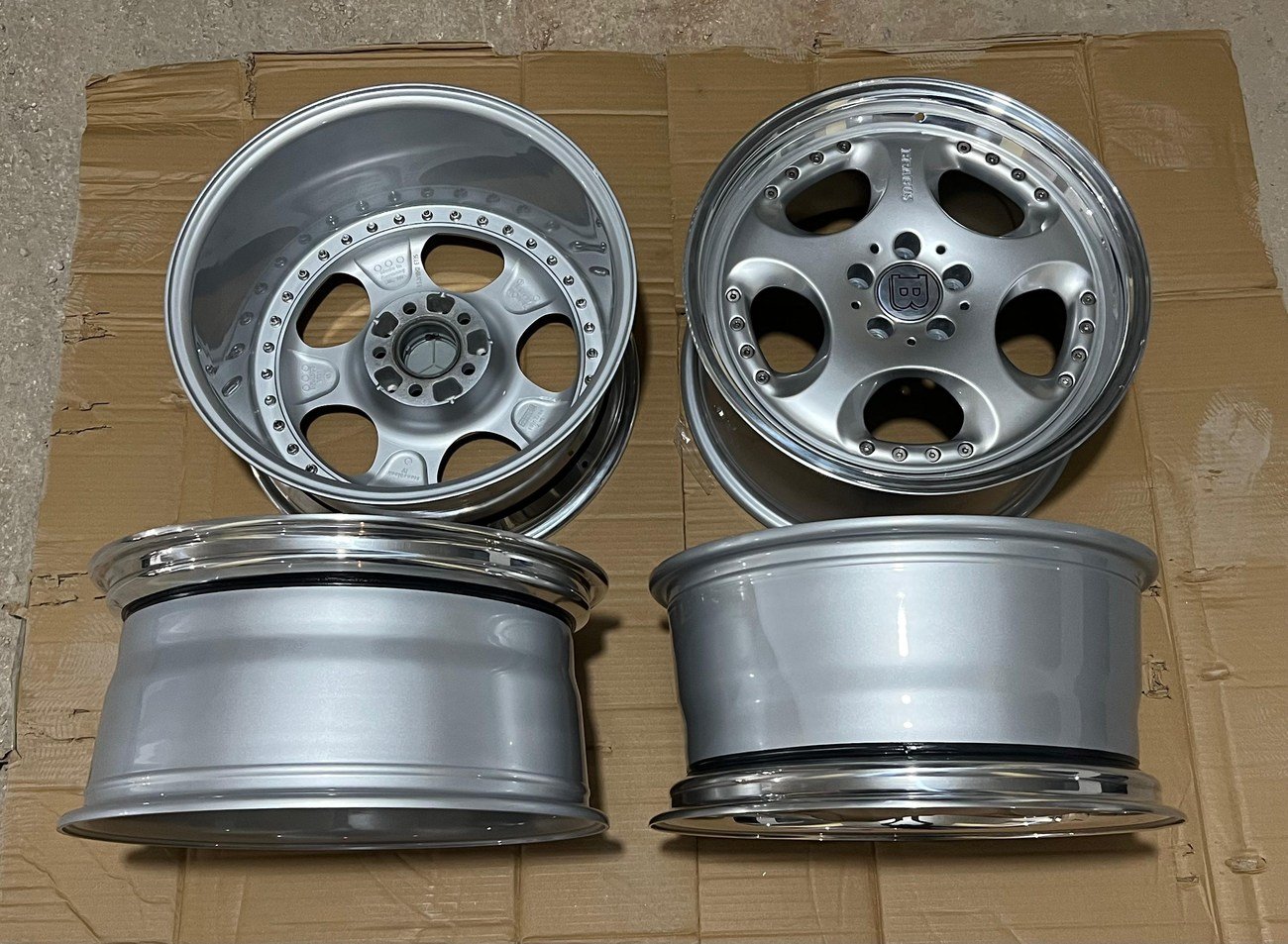 Staggered 3-Piece 18" BRABUS Monoblock IV Wheels - Image 3