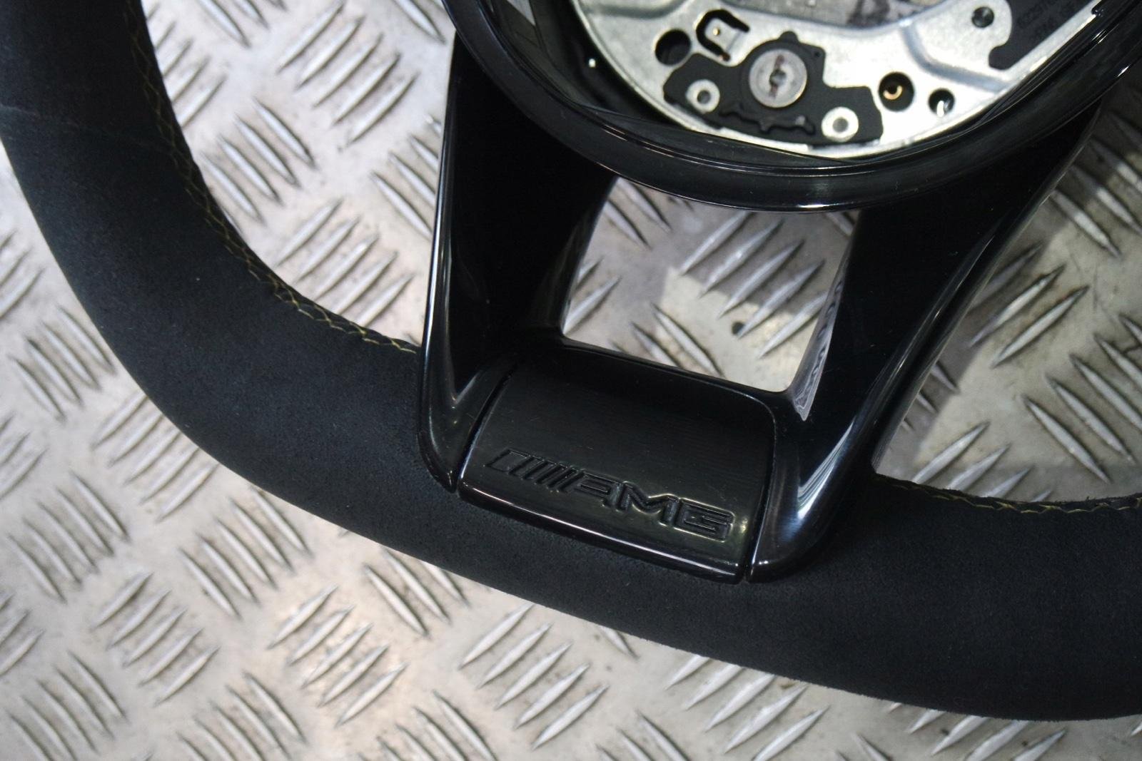 Mercedes AMG GT Alcantara Steering Wheel - Image 6