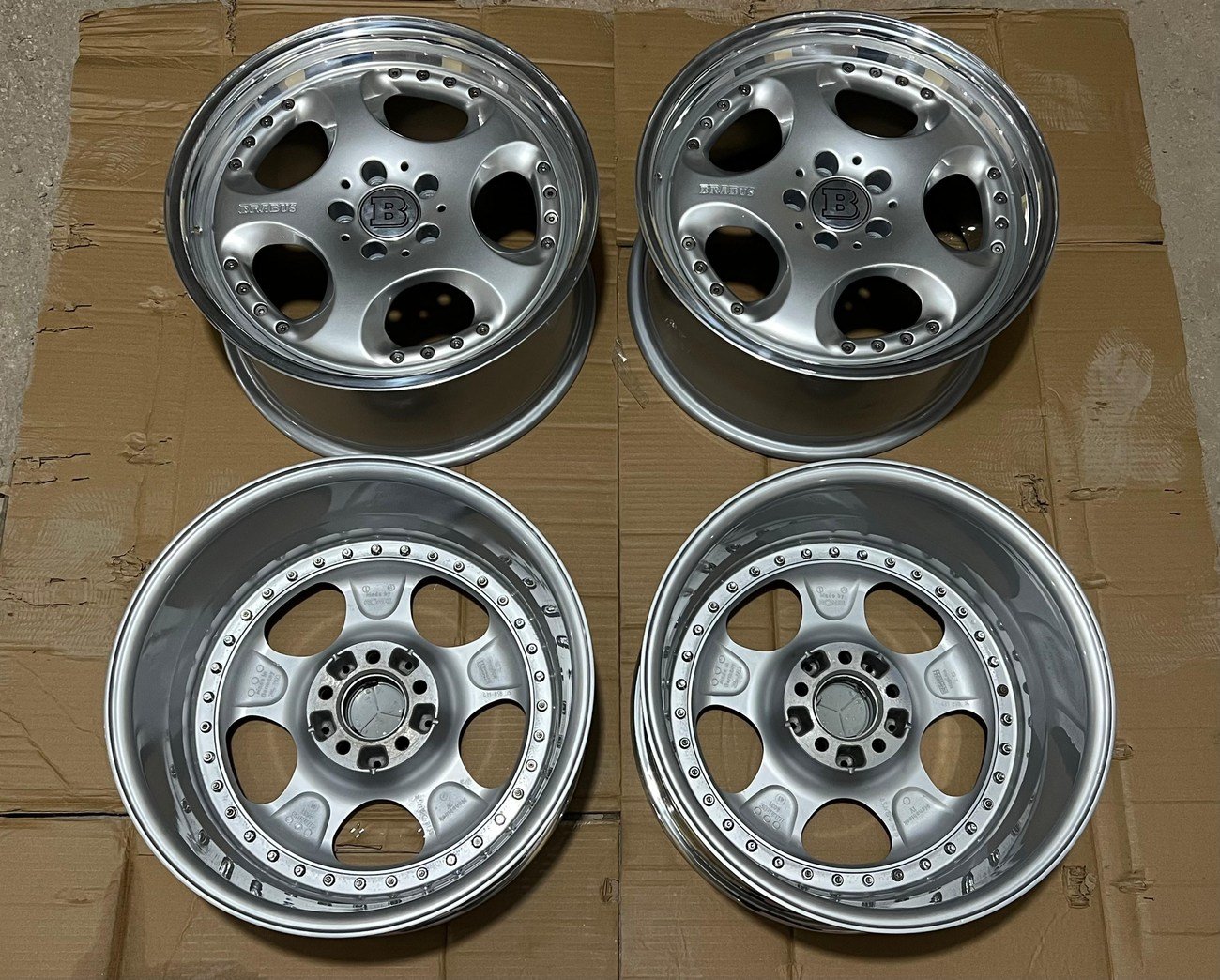 Staggered 3-Piece 18" BRABUS Monoblock IV Wheels - Image 11