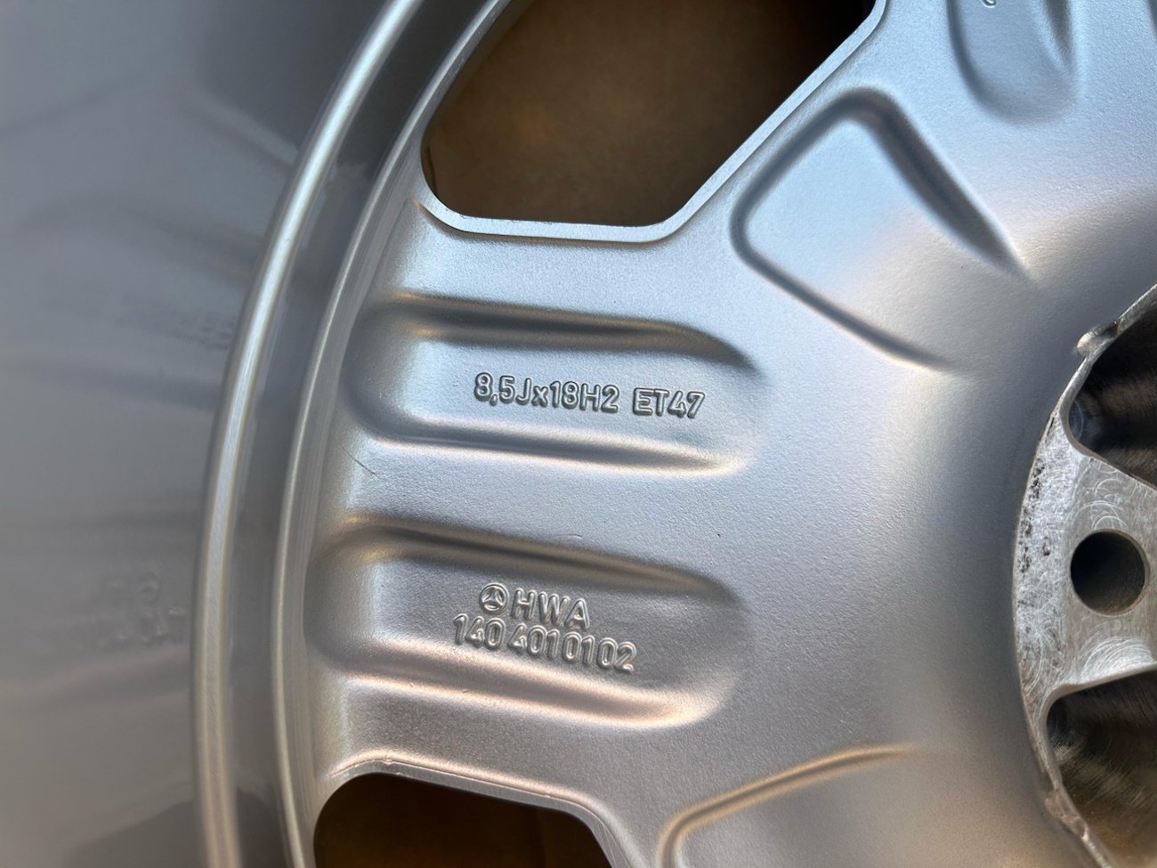 W140 18″ AMG Aero II Monoblock Wheels - Image 14